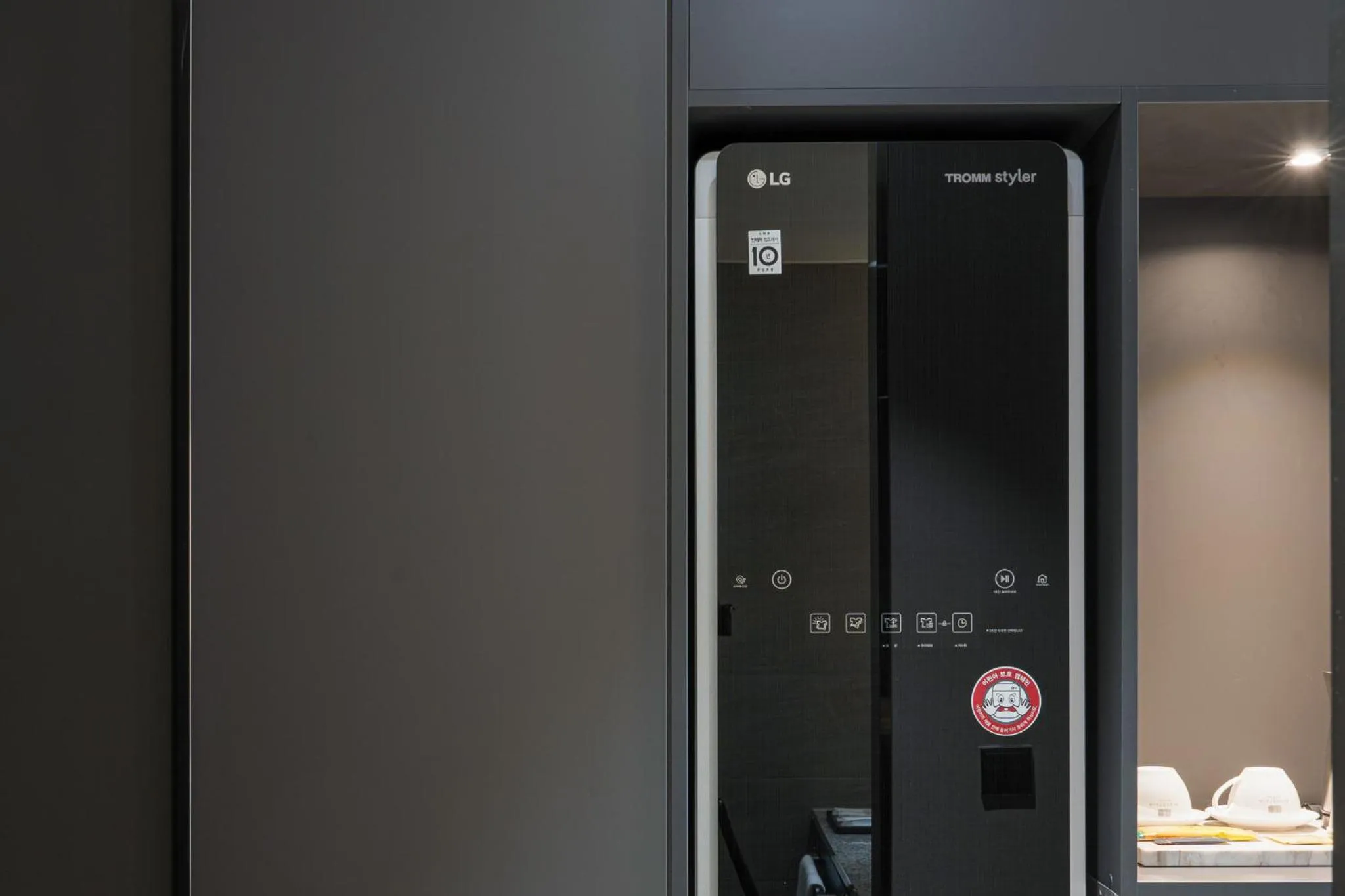 Decorative detail in Rivertain Hotel Gyeongju