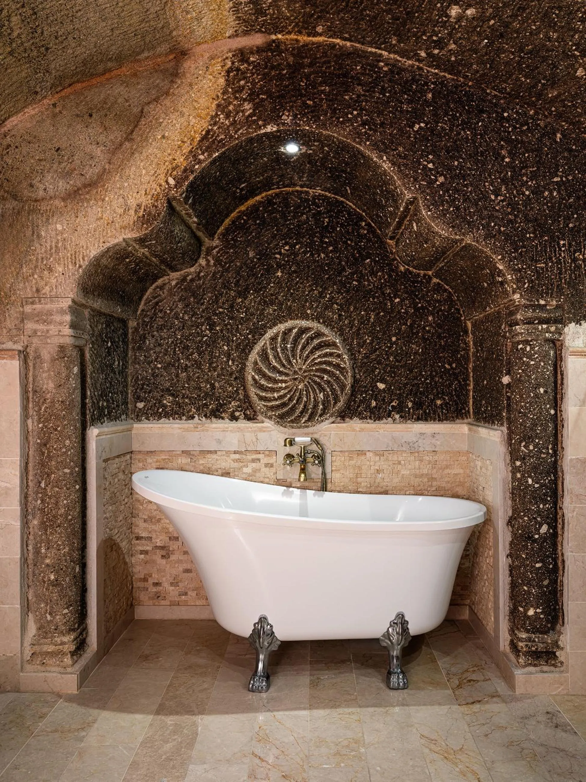 Bath in Aza Cave Cappadocia Adult Hotel