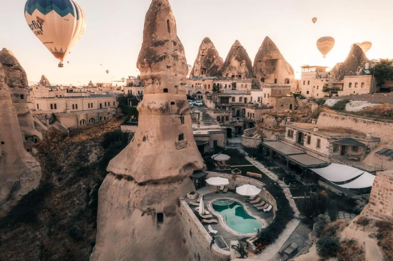 Property building in Aza Cave Cappadocia Adult Hotel