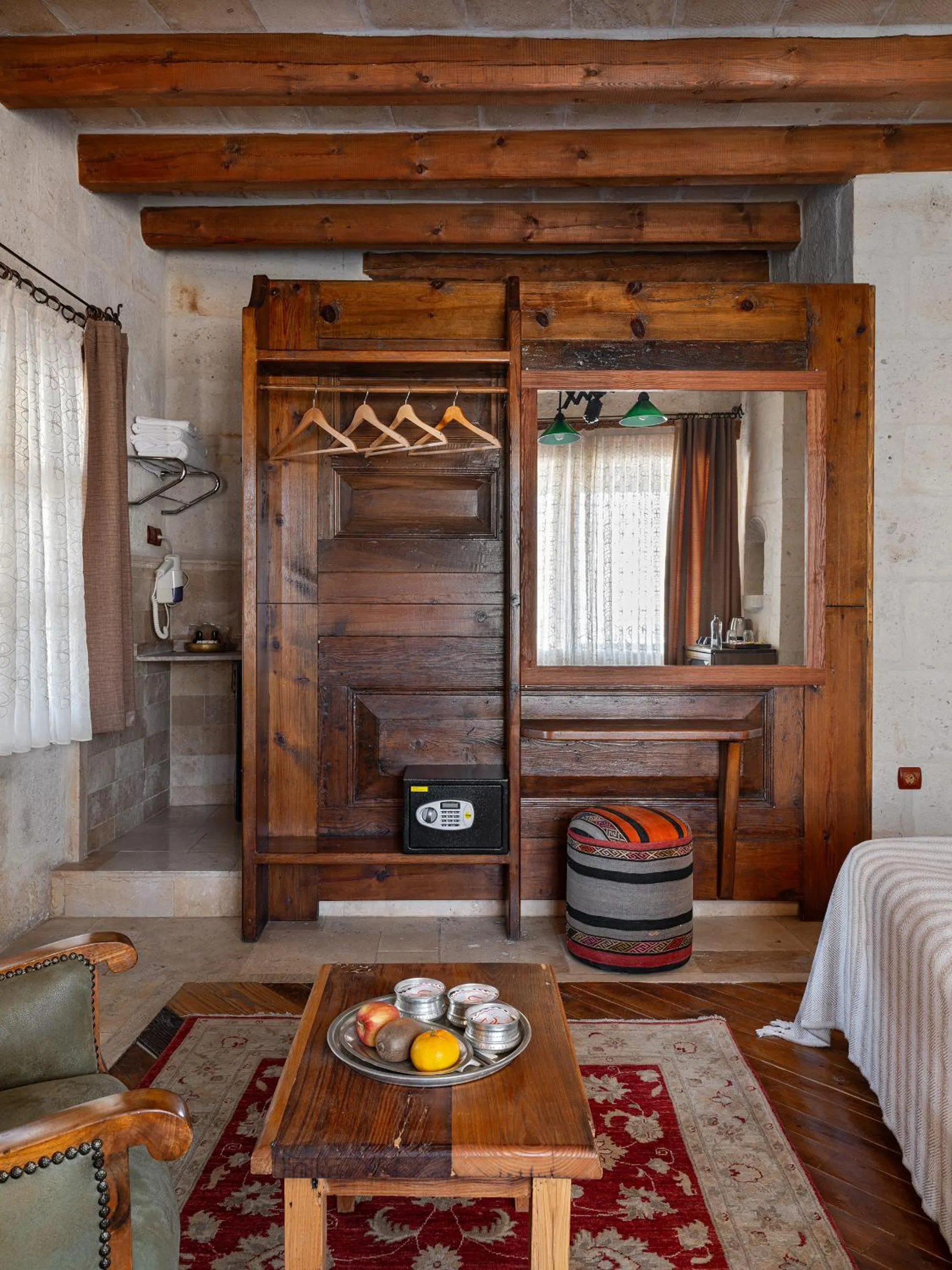 Seating area, Bed in Aza Cave Cappadocia Adult Hotel