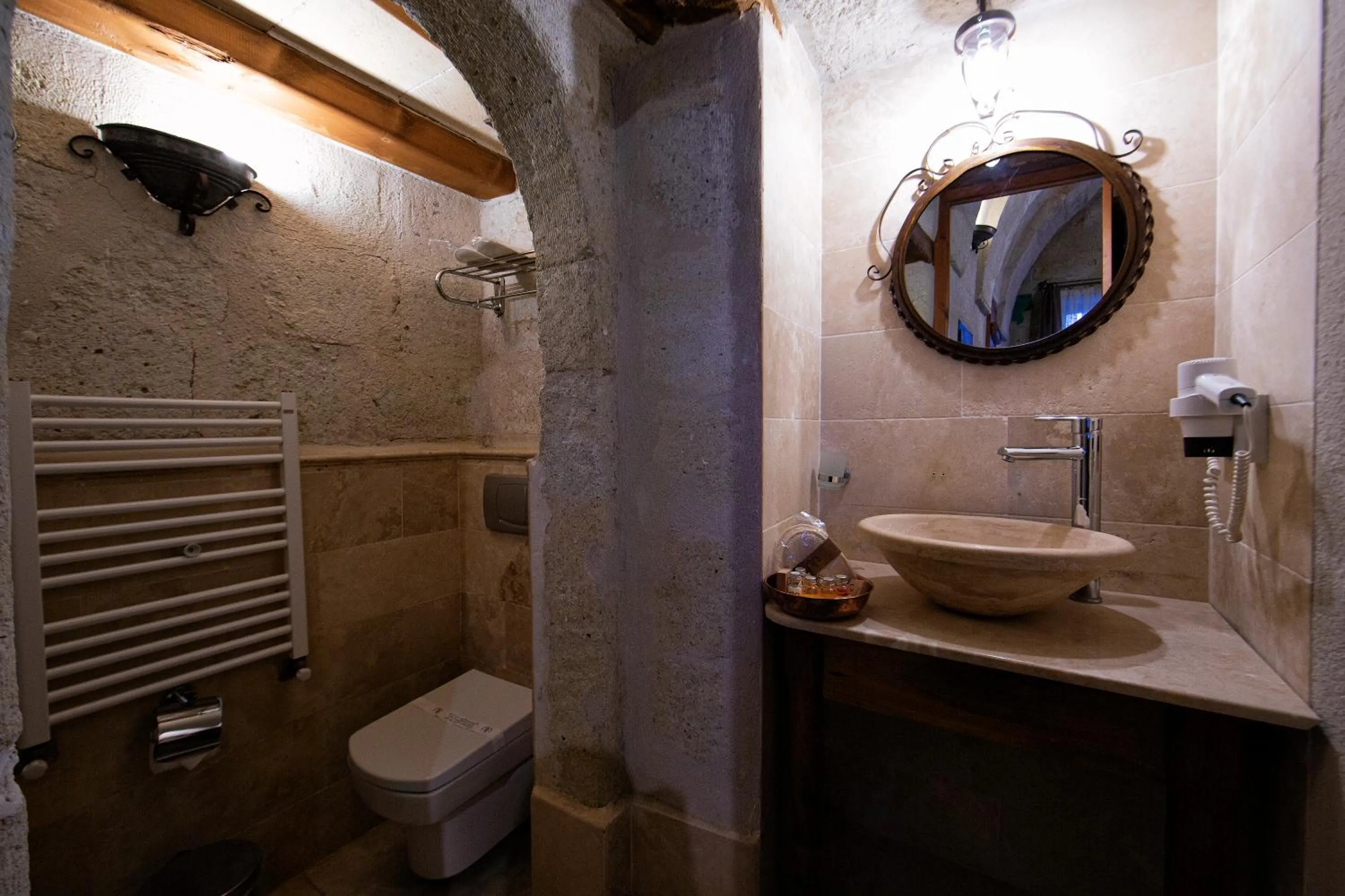 Bathroom in Aza Cave Cappadocia Adult Hotel