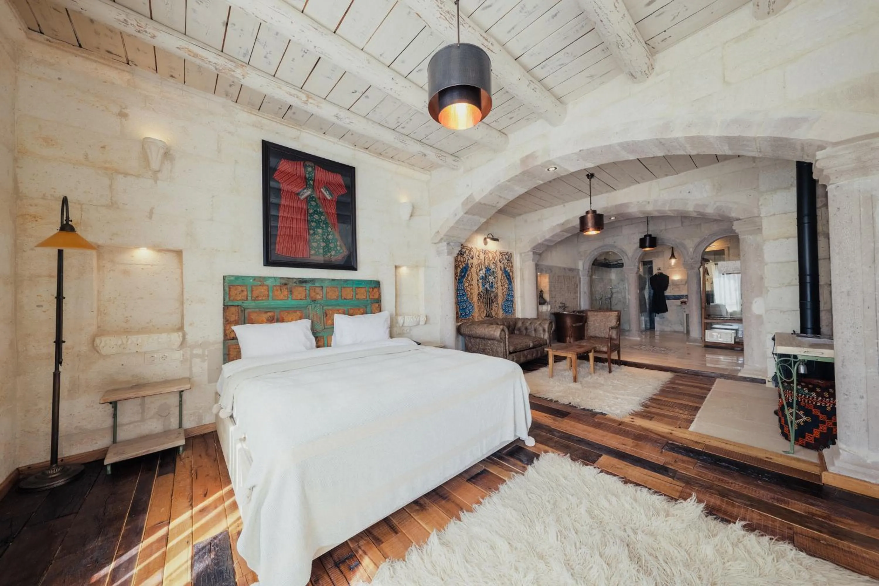 Bedroom, Bed in Aza Cave Cappadocia Adult Hotel