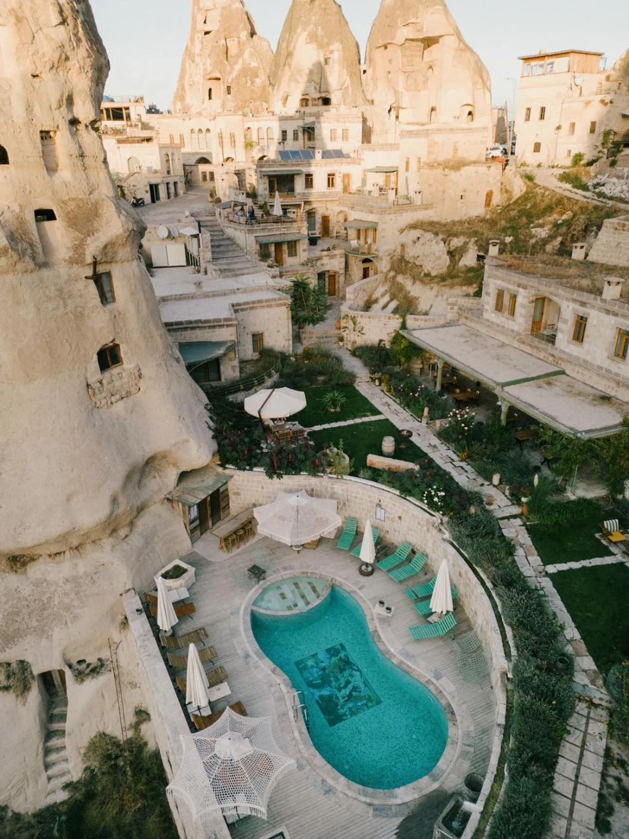 Property building in Aza Cave Cappadocia Adult Hotel