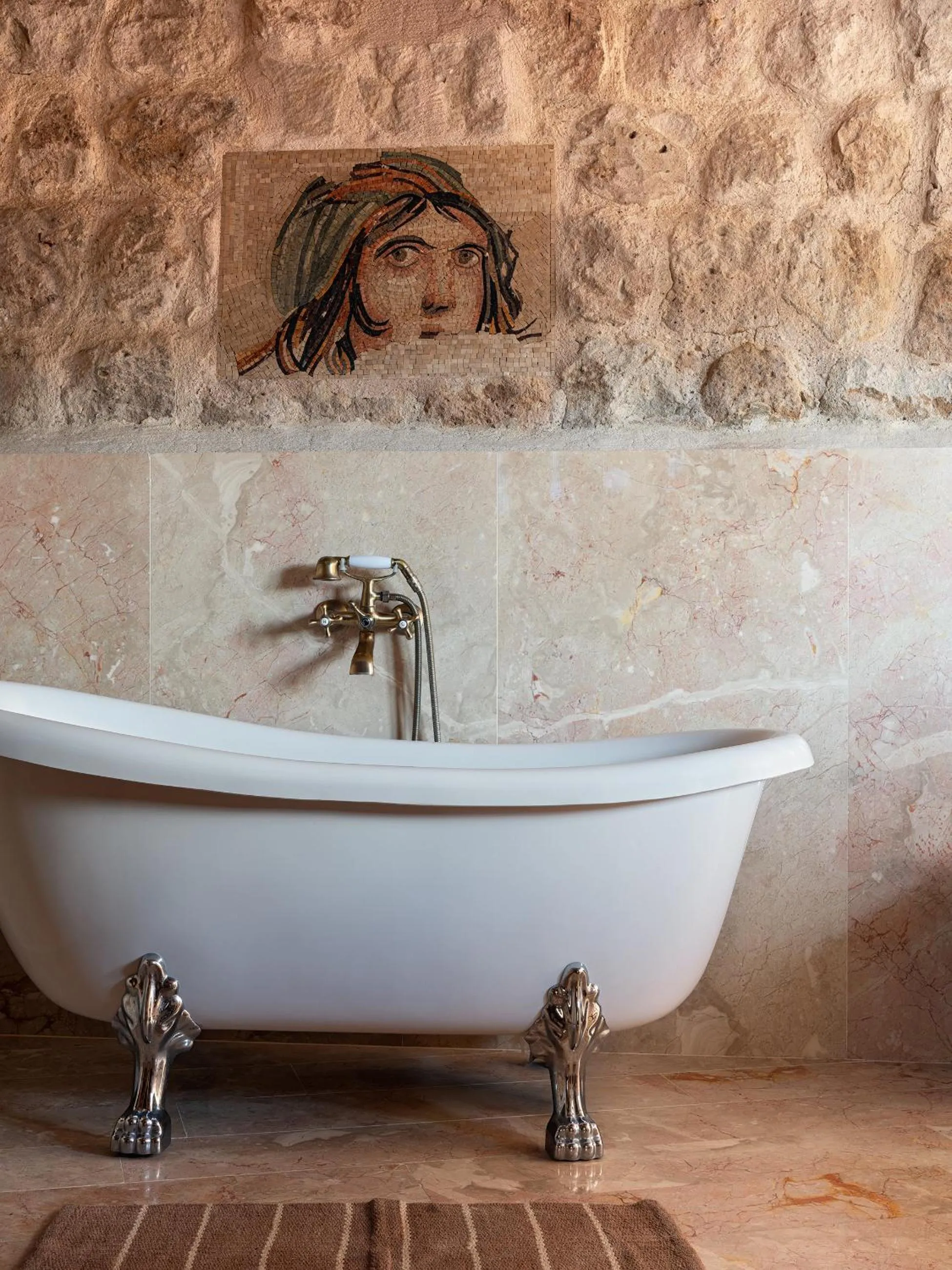 Bath in Aza Cave Cappadocia Adult Hotel