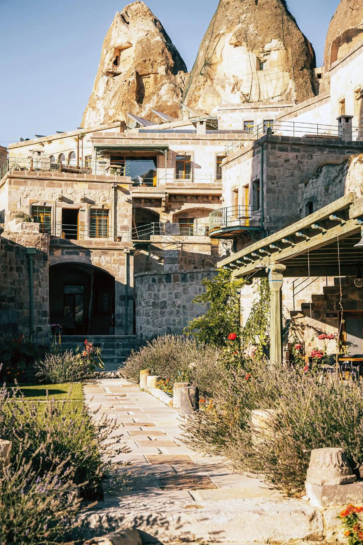 Property building in Aza Cave Cappadocia Adult Hotel