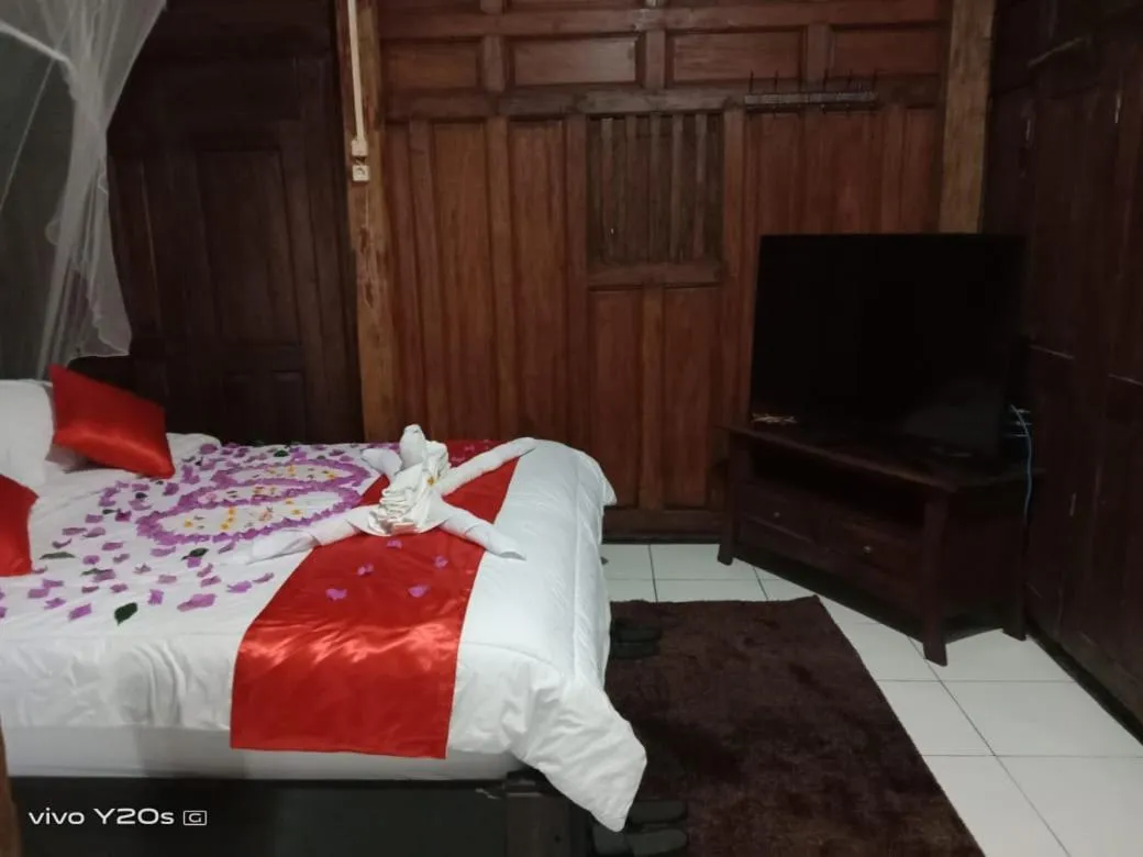 Bed in Villa Mak Cik