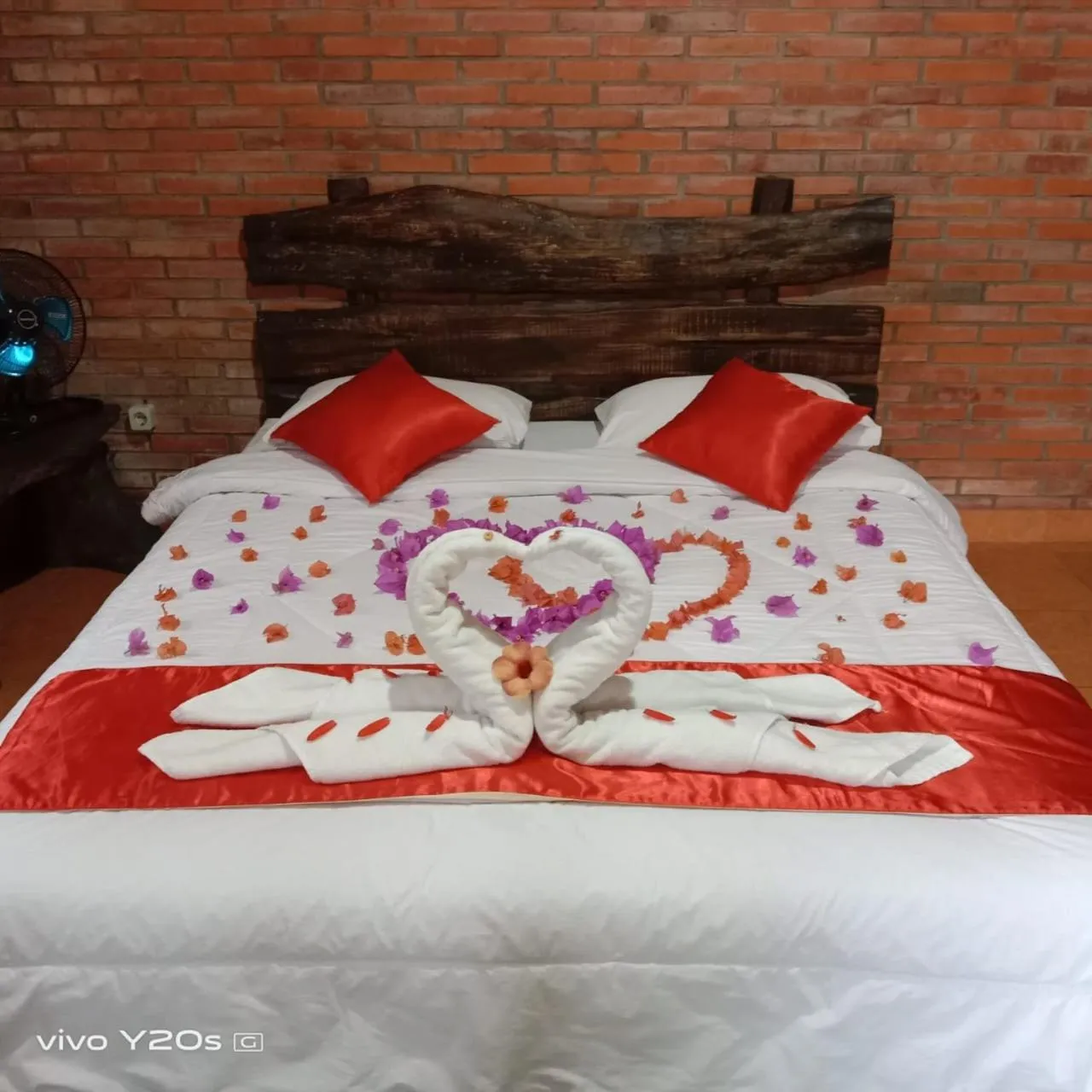 Bed in Villa Mak Cik