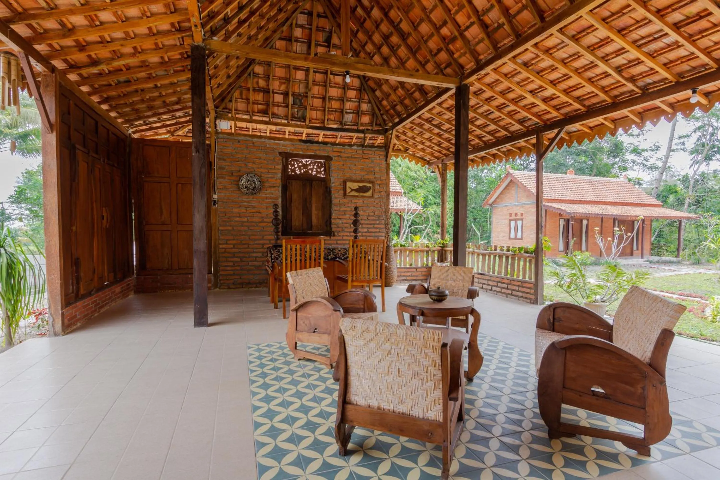 Seating area in Villa Mak Cik