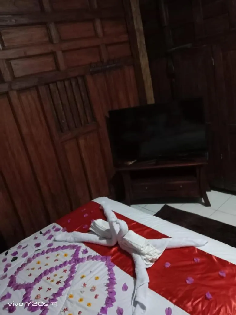 Bed in Villa Mak Cik