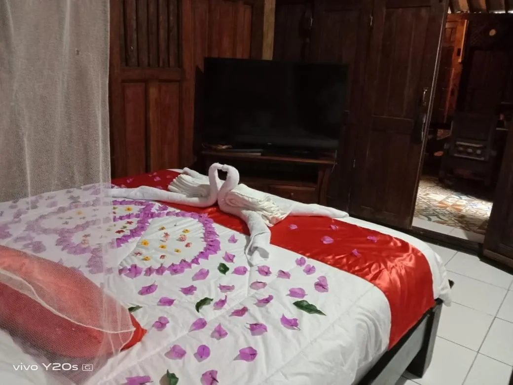 Bed in Villa Mak Cik