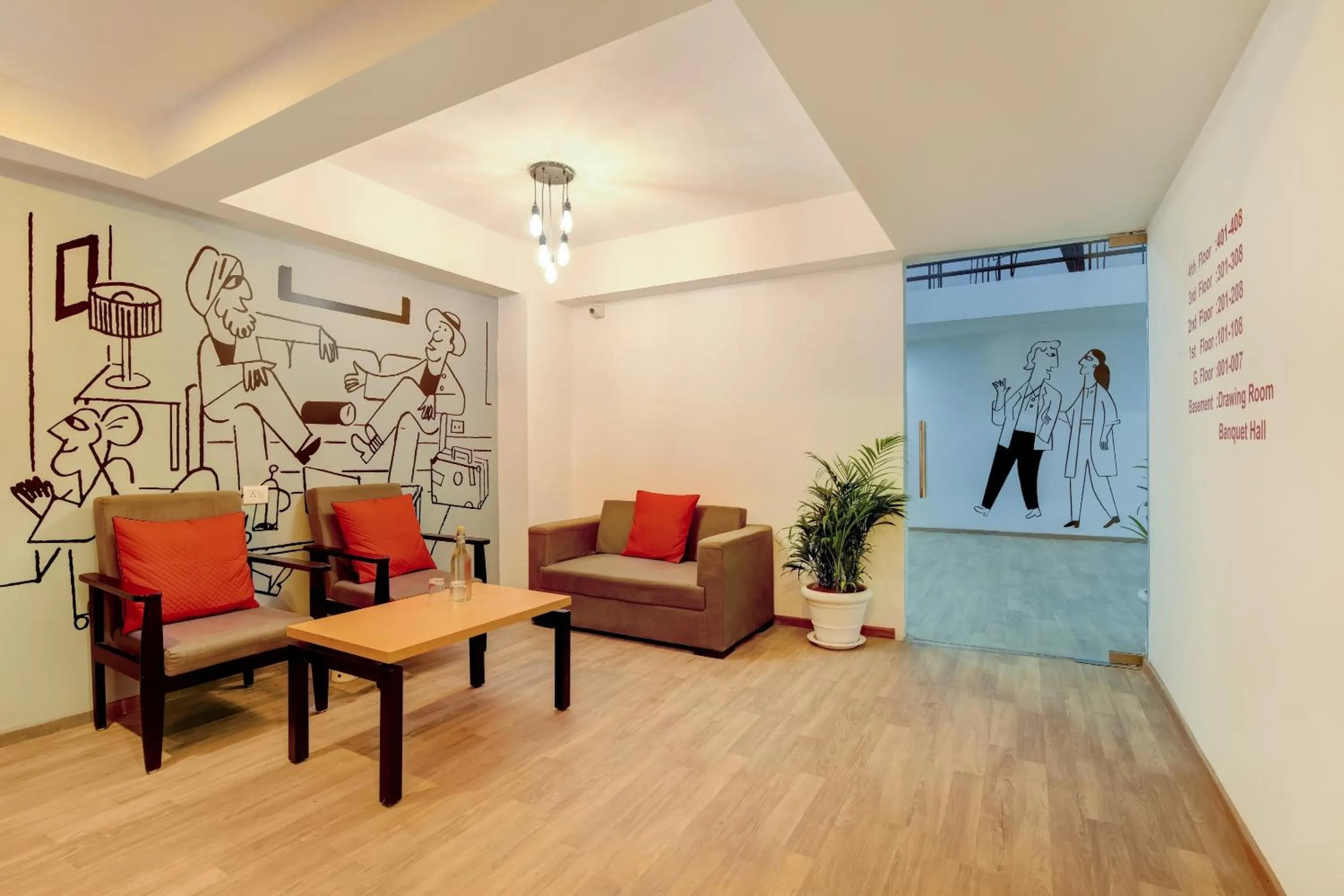 Lobby or reception in Townhouse Infinity stays