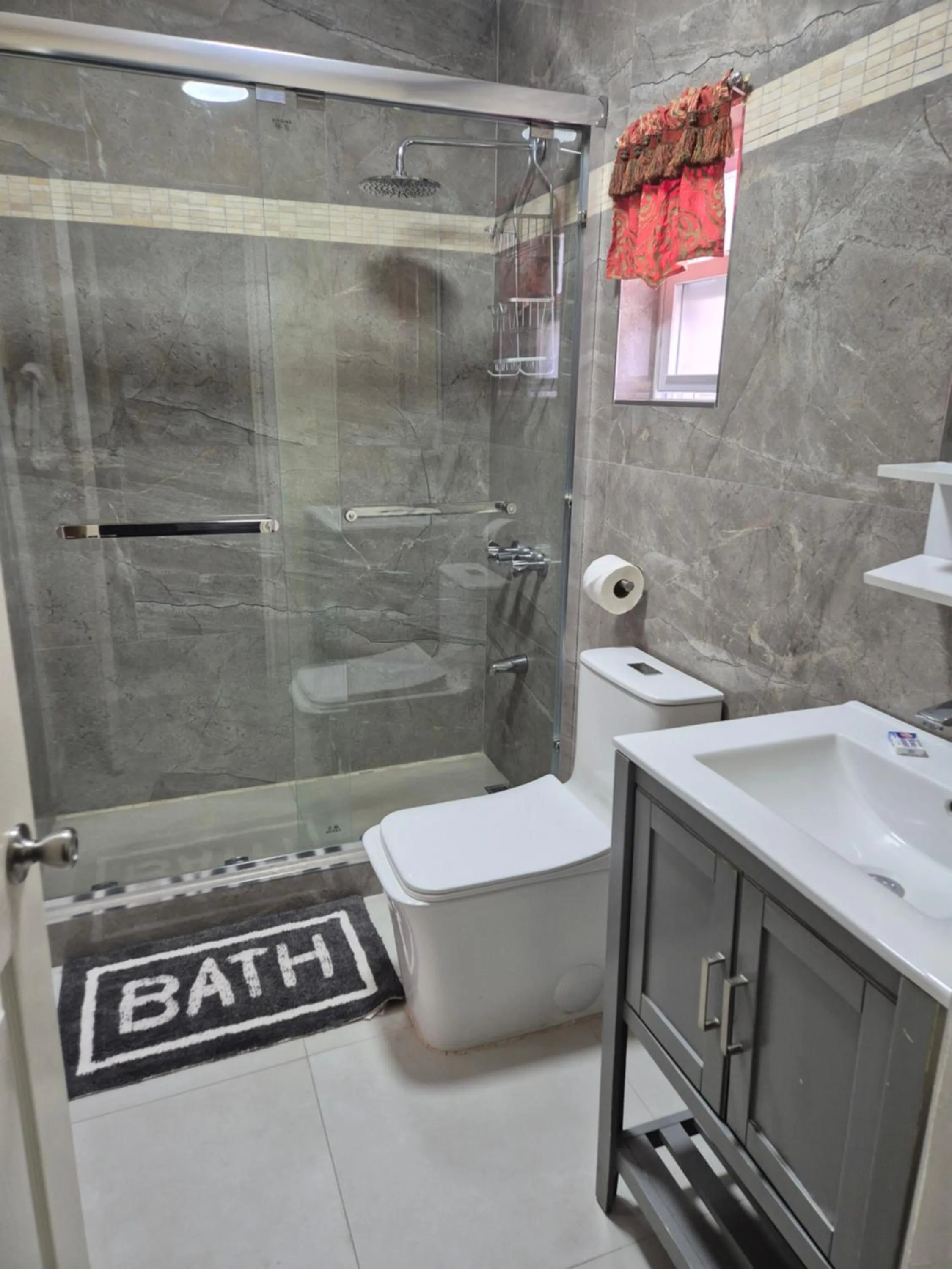 Bathroom in Hotel Tim Bamboo