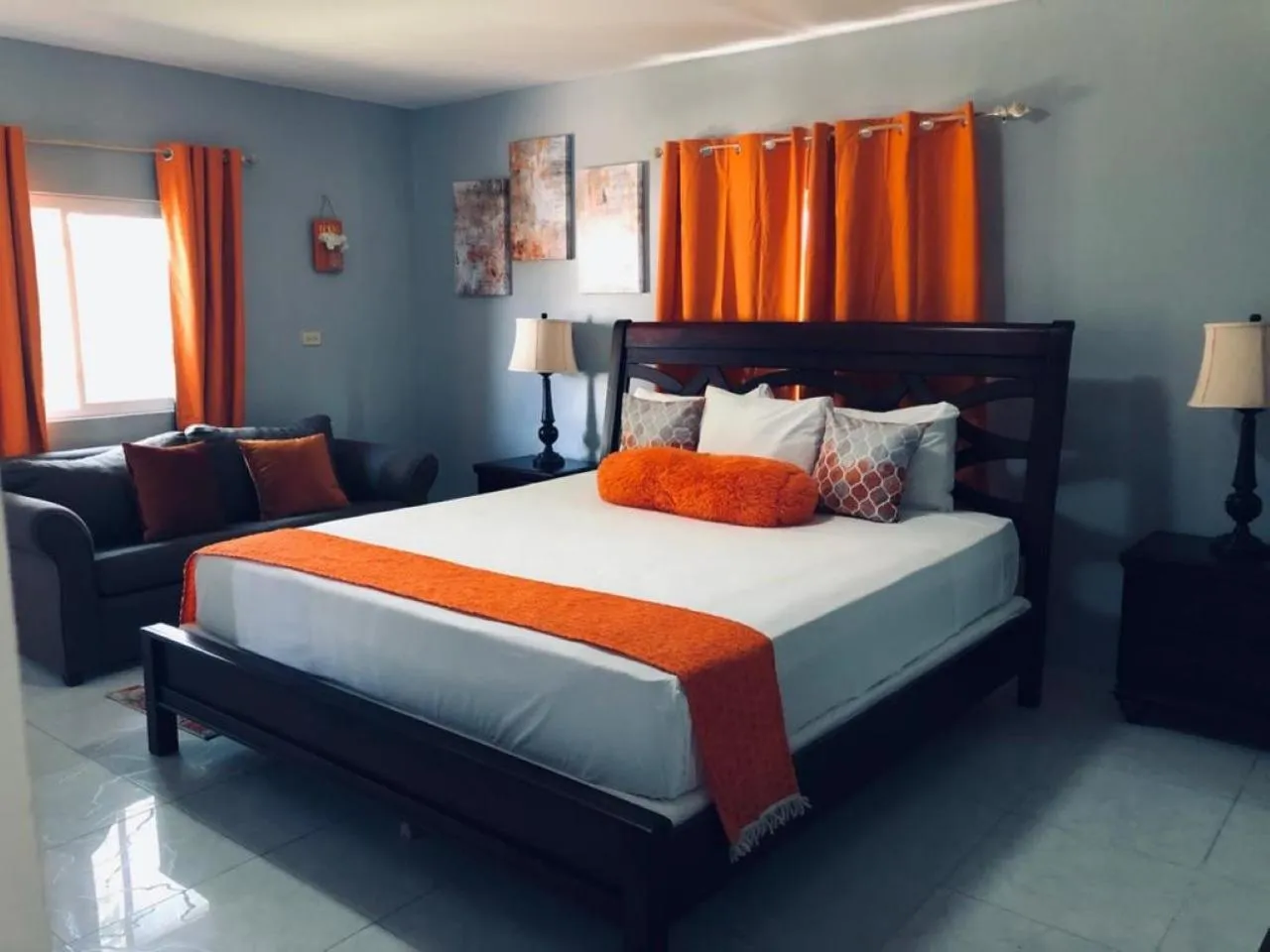 Bedroom, Bed in Hotel Tim Bamboo