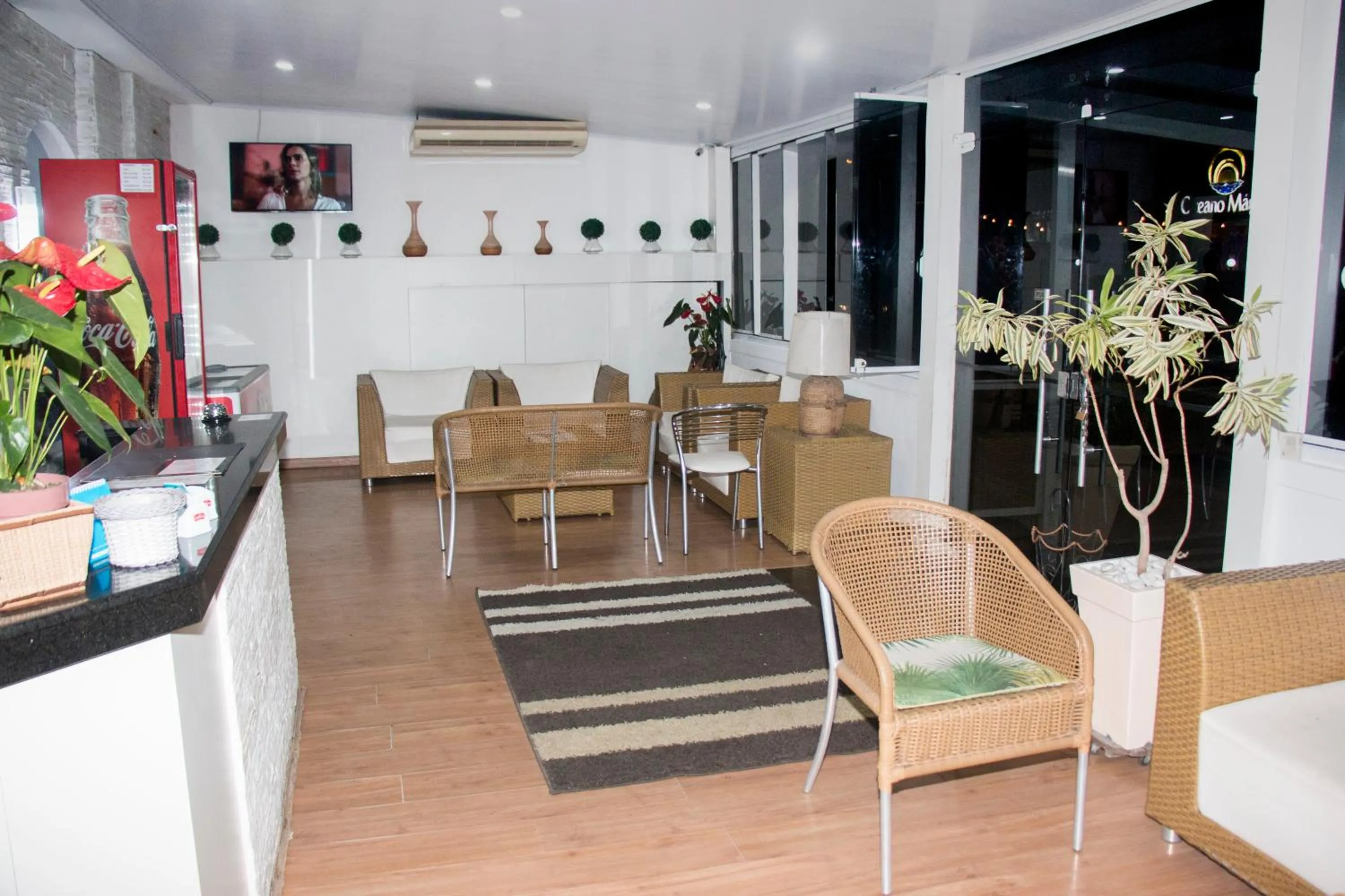 Lobby or reception in Hotel Morada do Mar