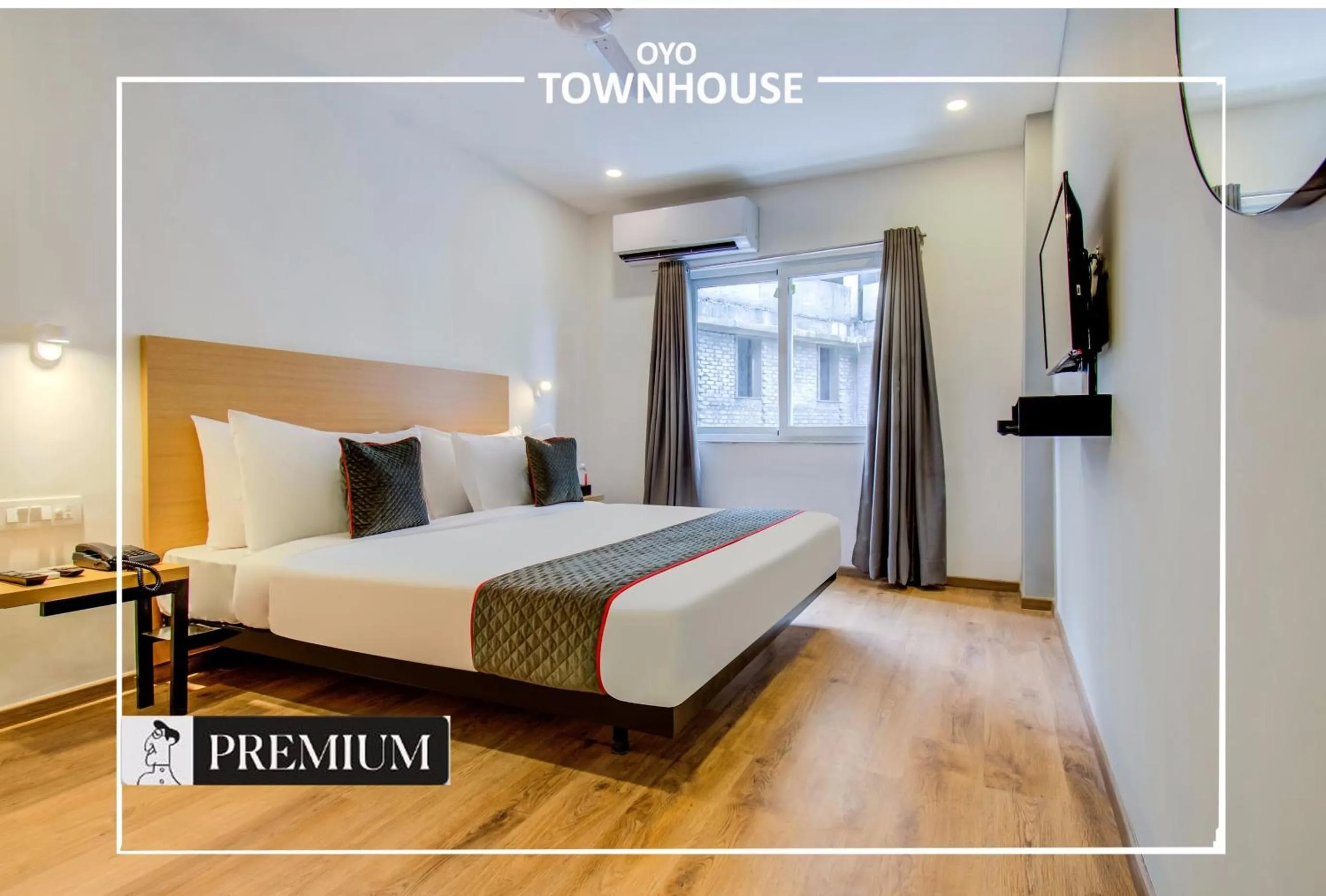 Bedroom, Bed in Townhouse Netaji Road