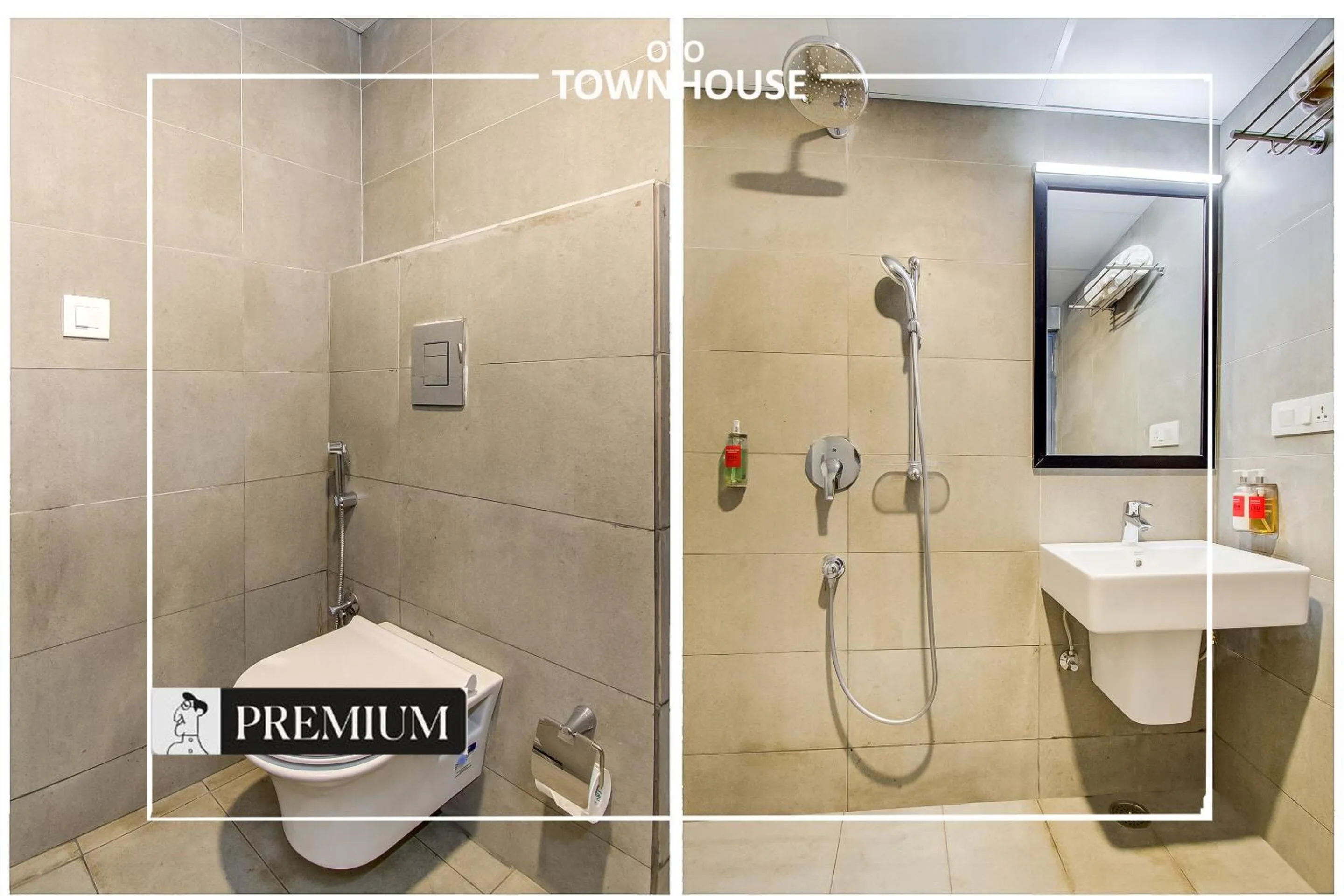 Bathroom in Townhouse Netaji Road