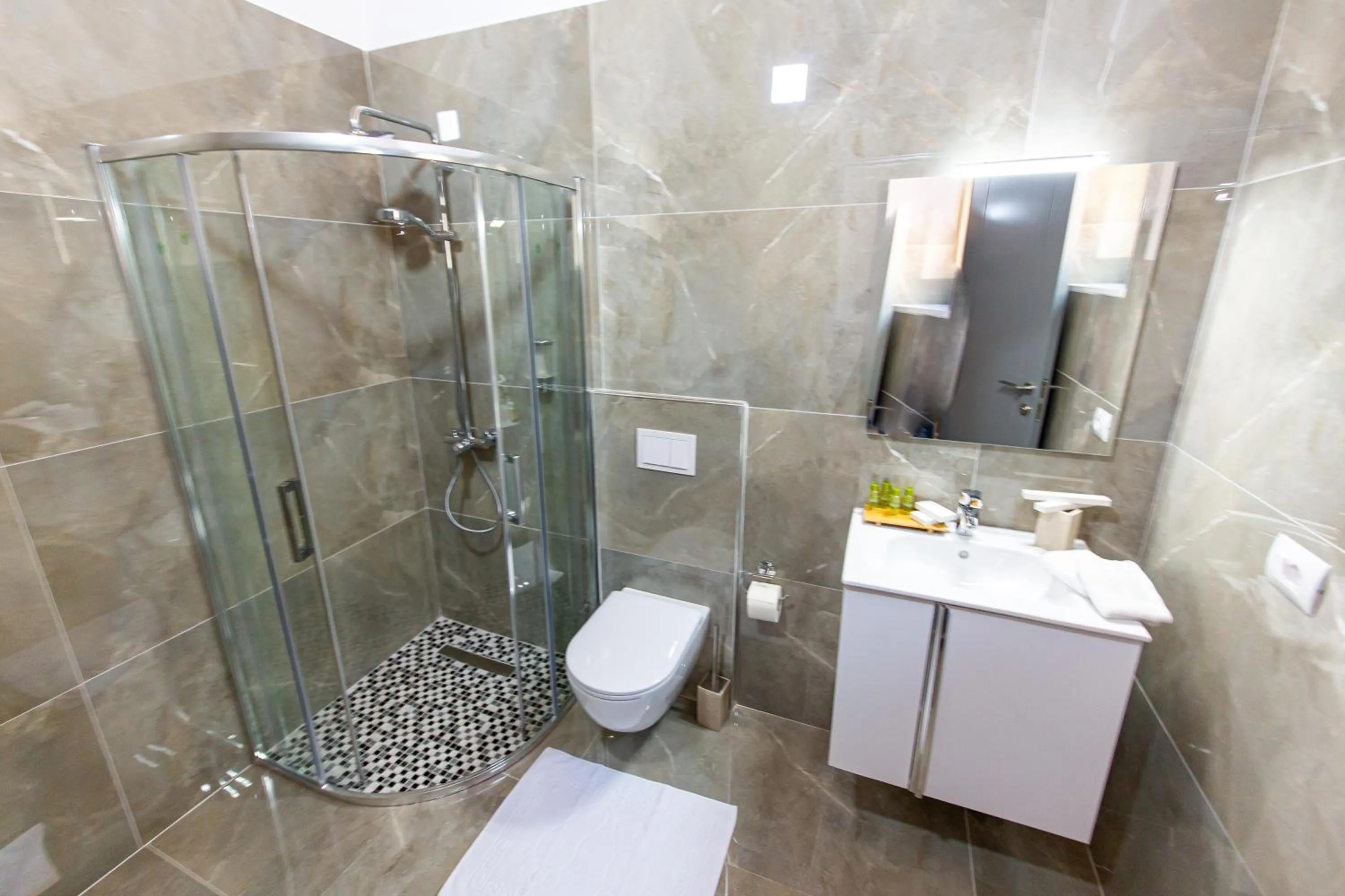 Shower in Santa Oliva Suites