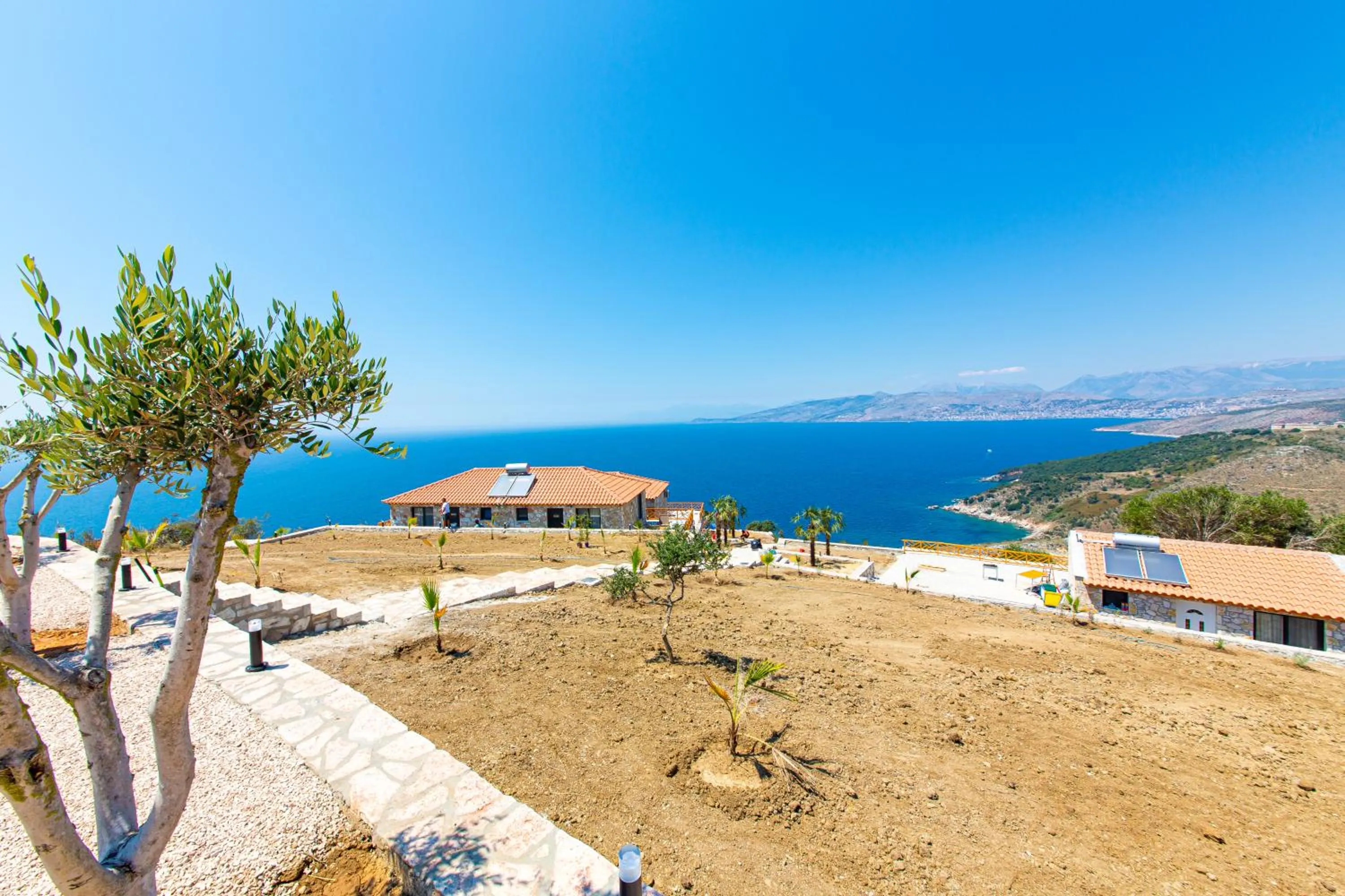Sea view in Santa Oliva Suites