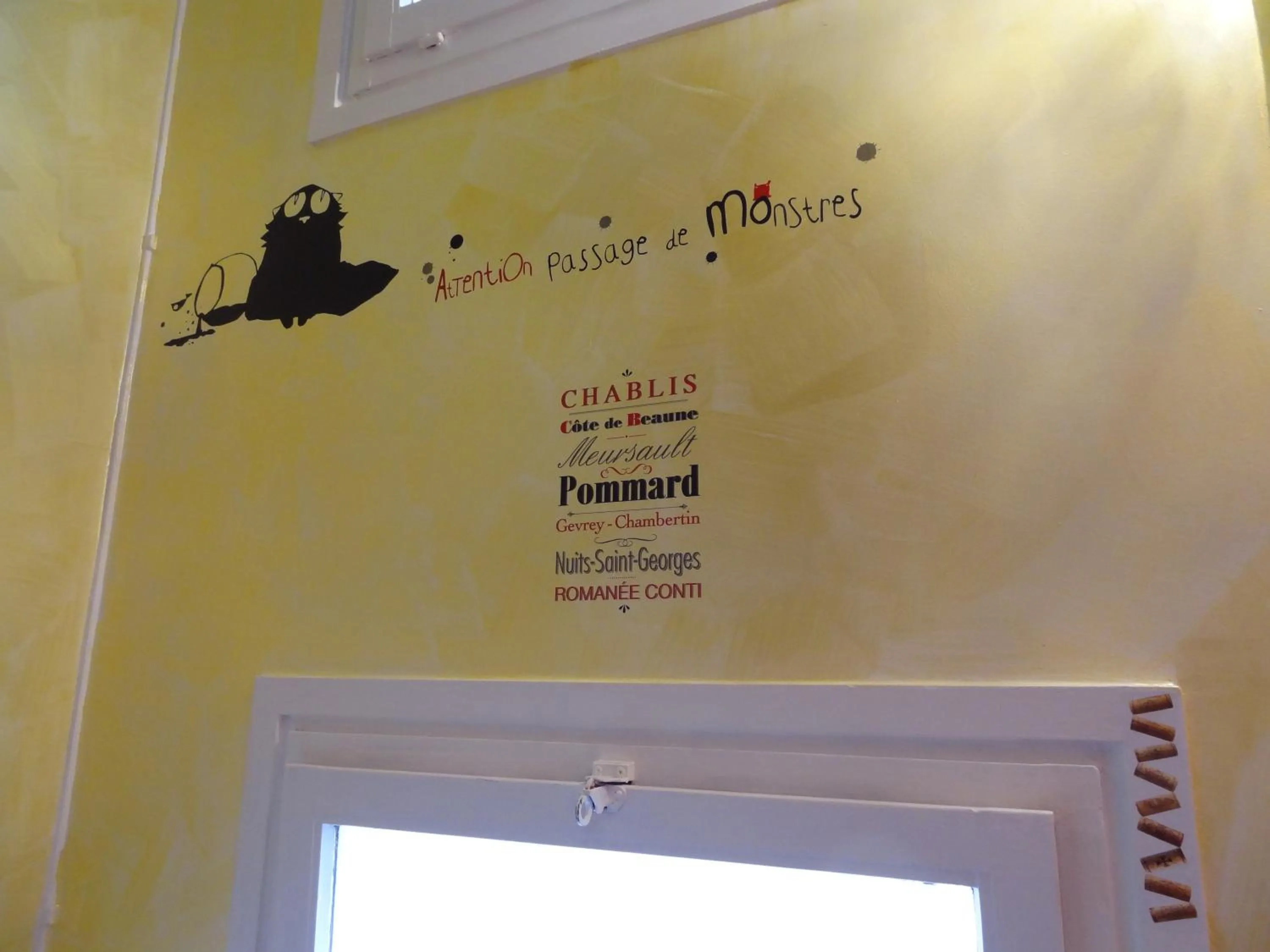 Decorative detail in Amélie Hotel