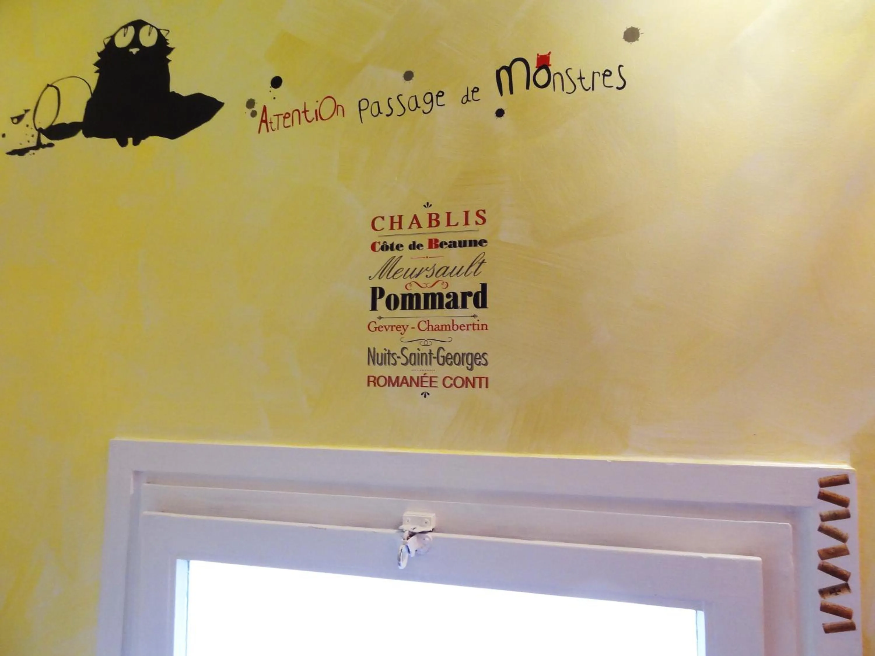 Decorative detail in Amélie Hotel