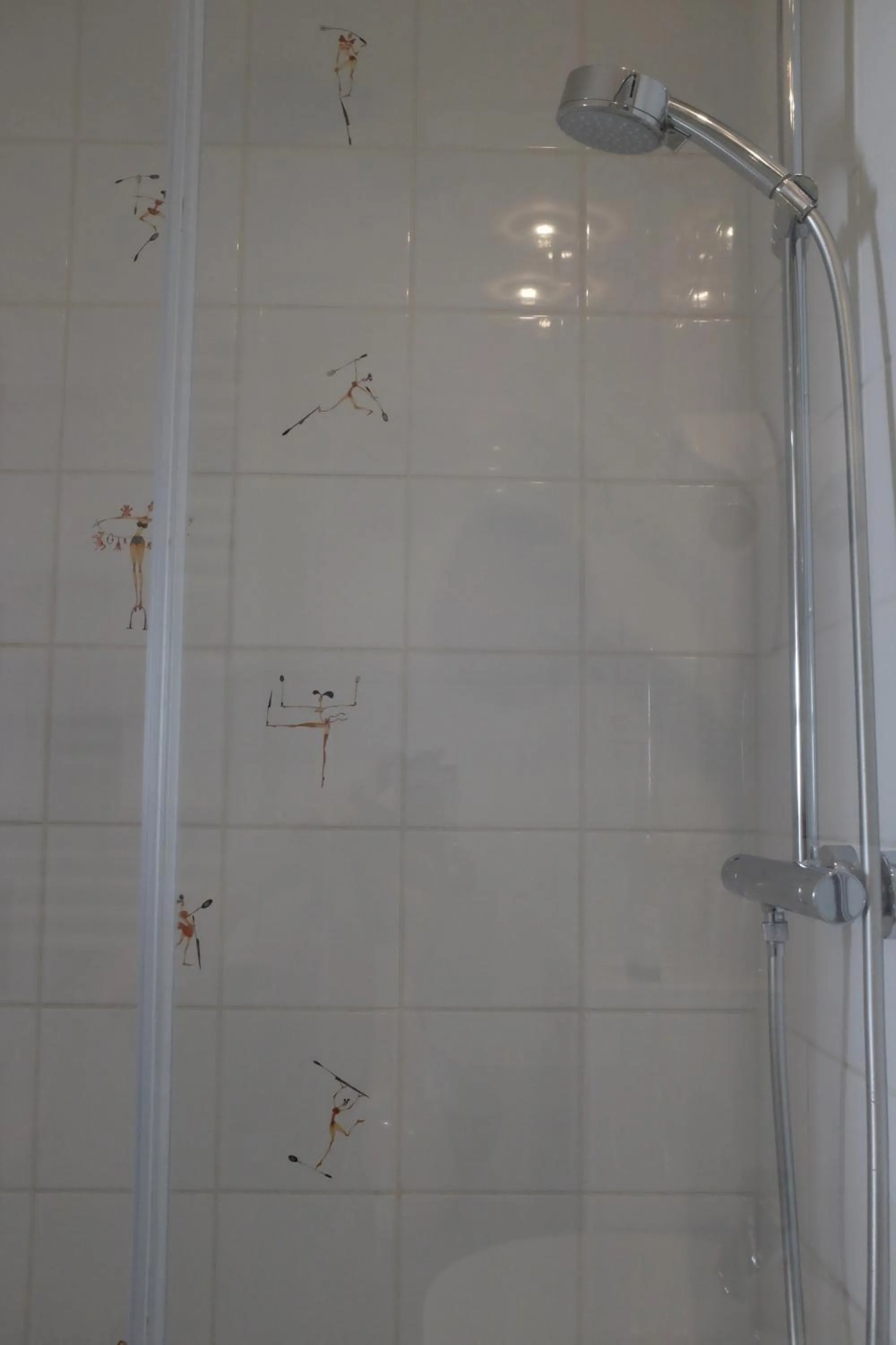 Shower in Amélie Hotel