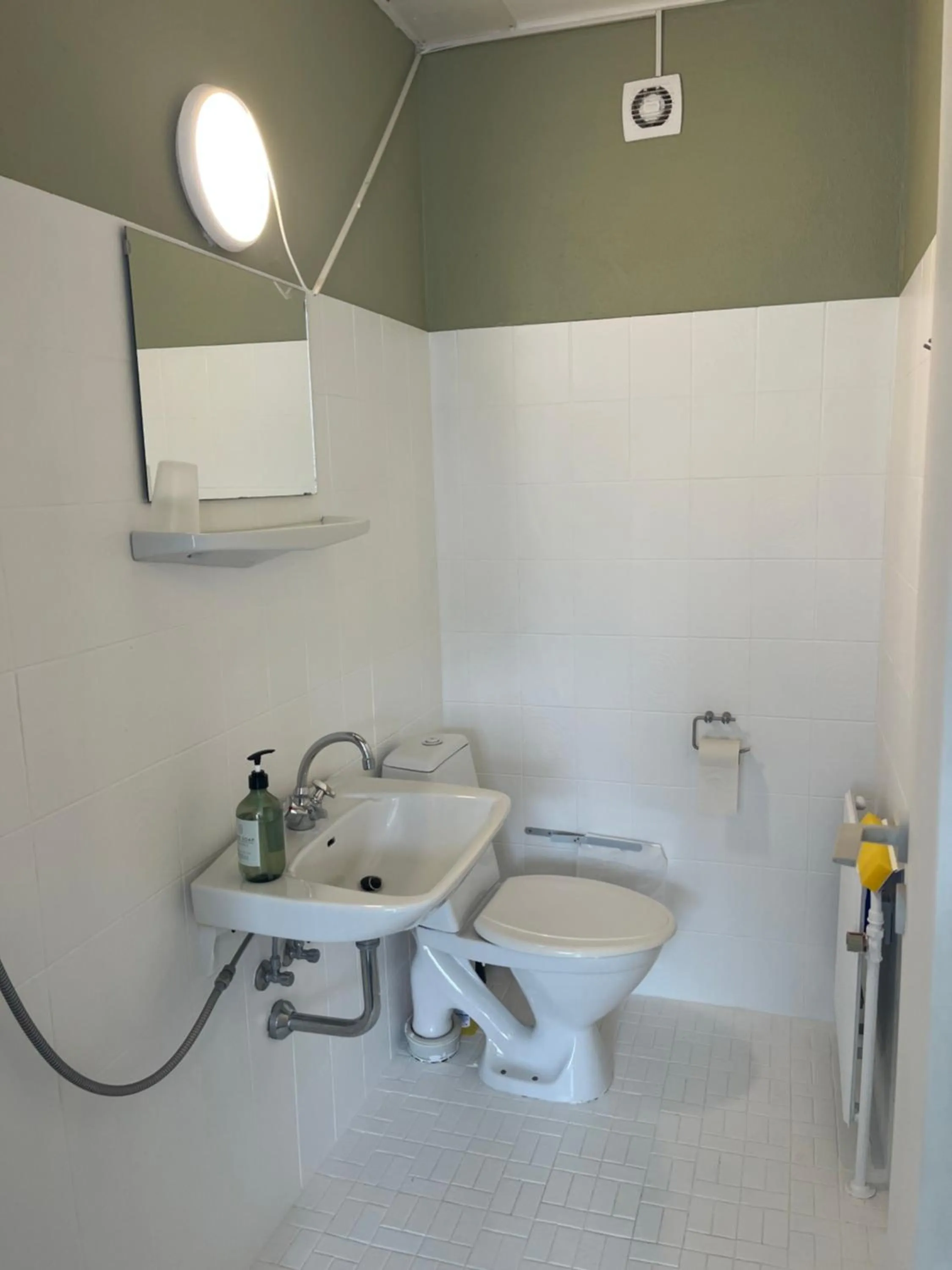 Toilet in Døstrup Landevejskro & Motel