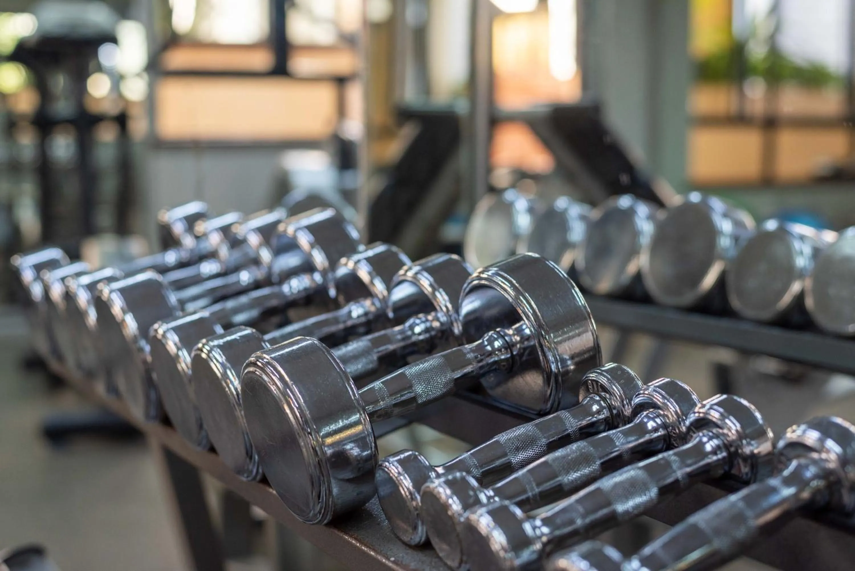 Fitness centre/facilities in CySuites Apartment Hotel