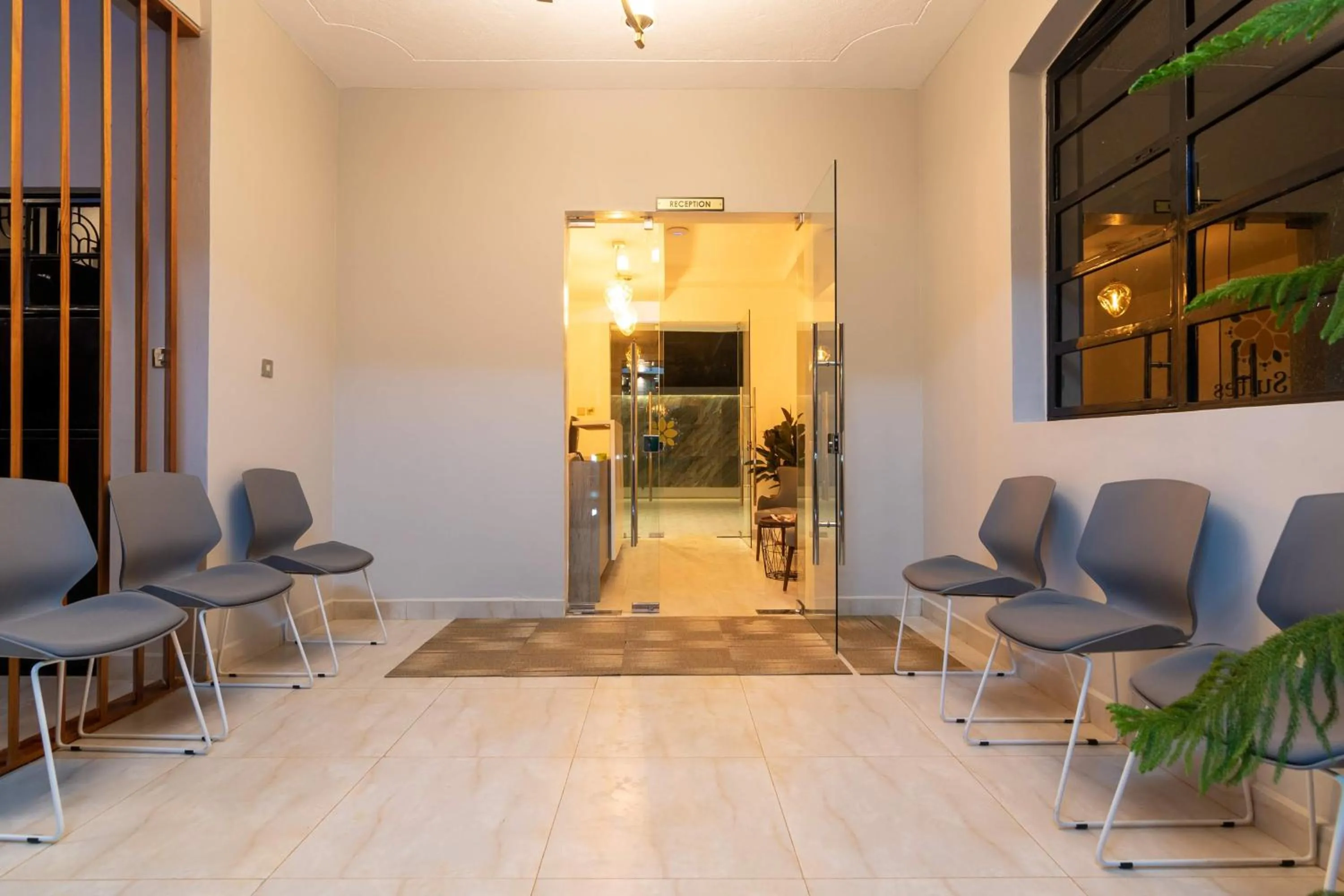 Lobby or reception in CySuites Apartment Hotel