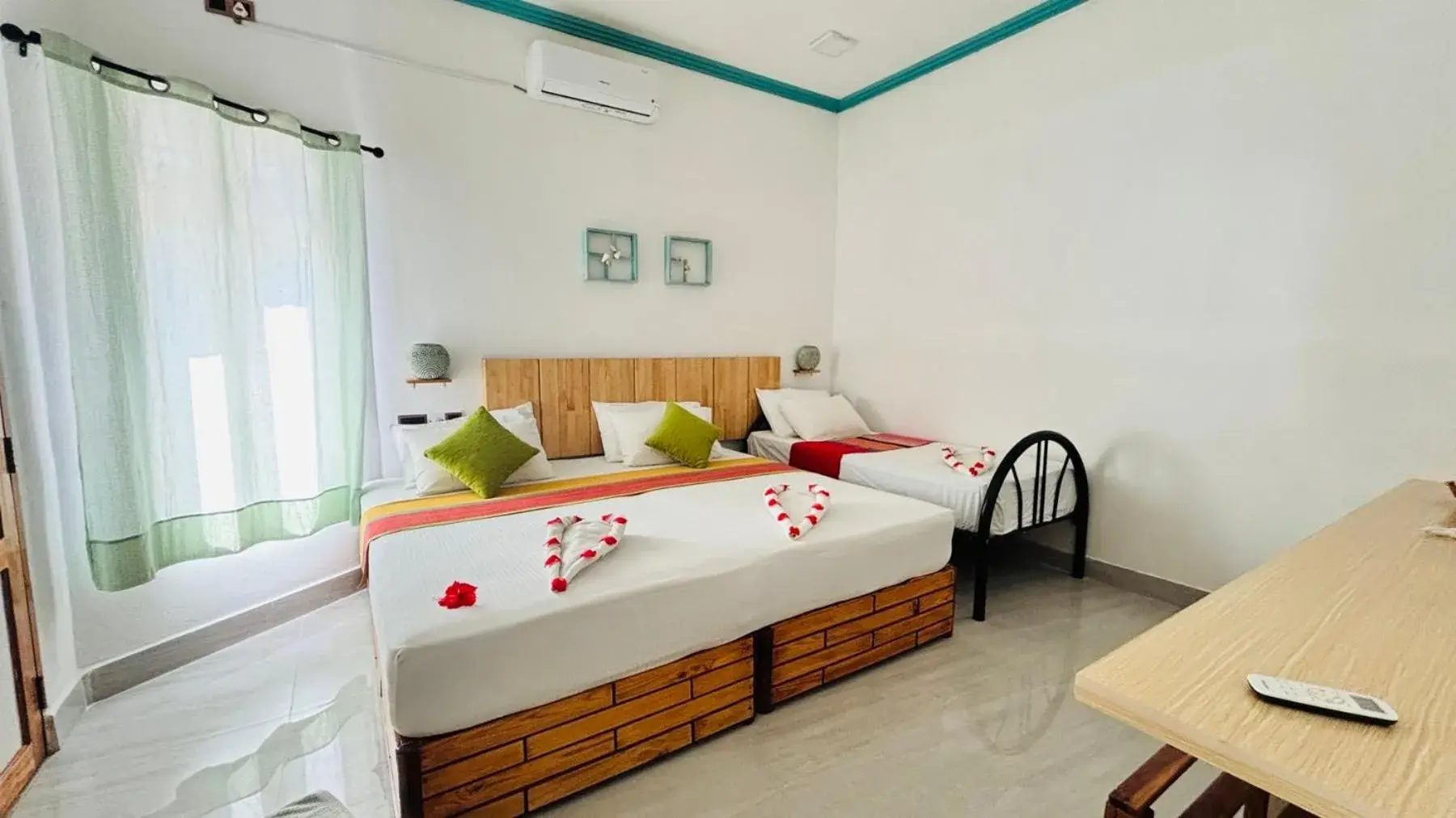 Bedroom, Bed in Dream Inn at Thulusdhoo Bedroom, Bed in Dream Inn at Thulusdhoo