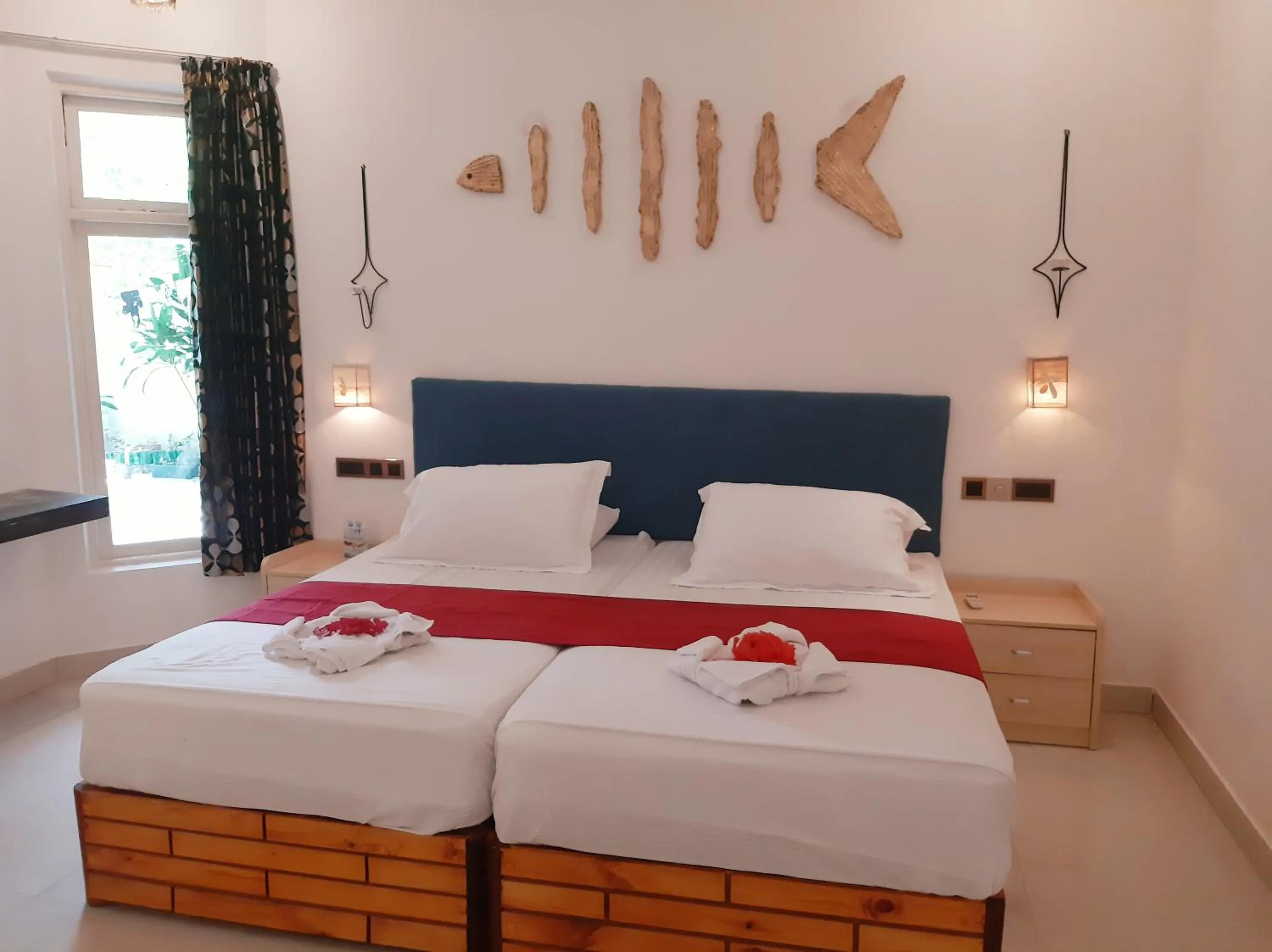 Bedroom, Bed in Dream Inn at Thulusdhoo
