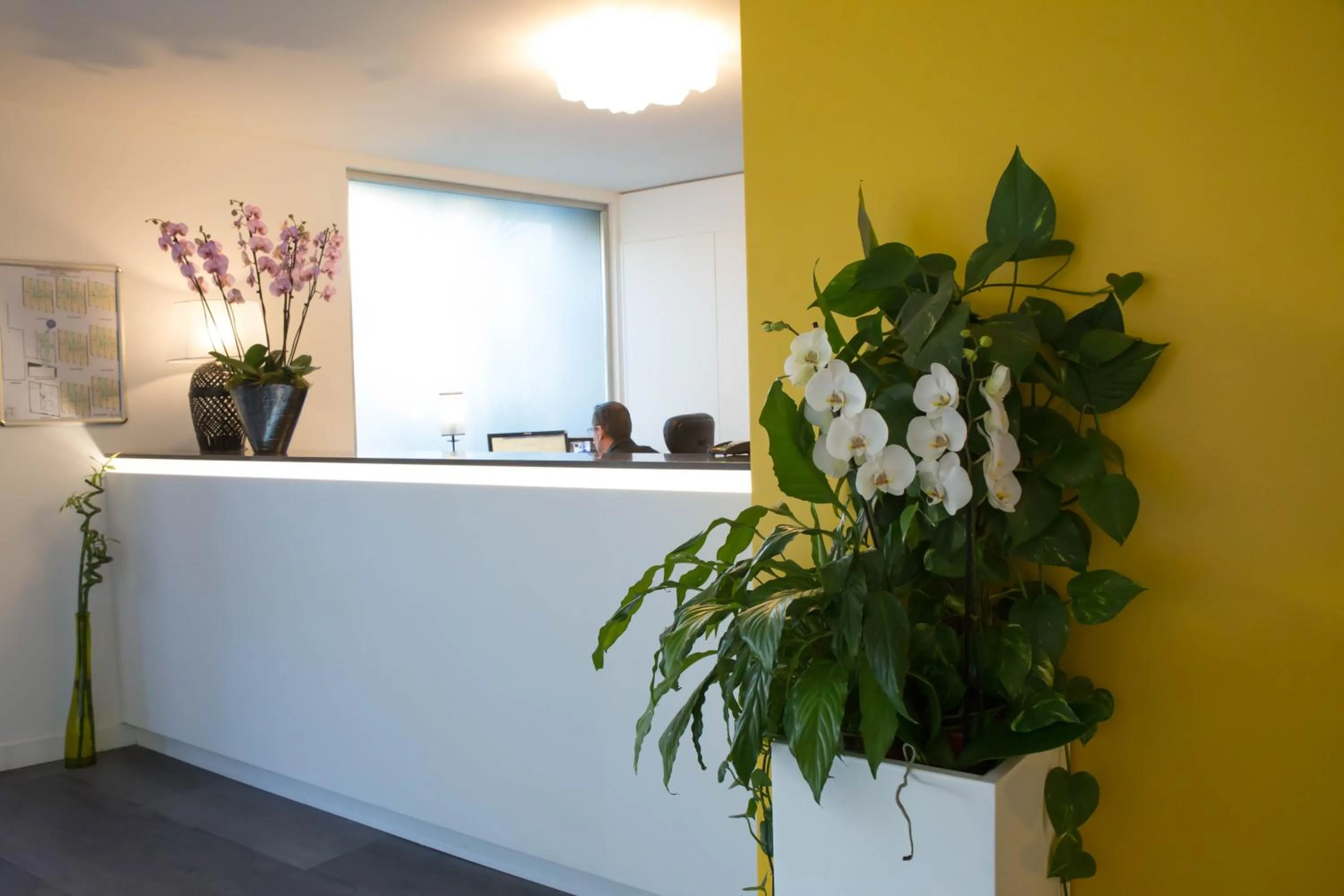 Lobby or reception in Hotel Abrial