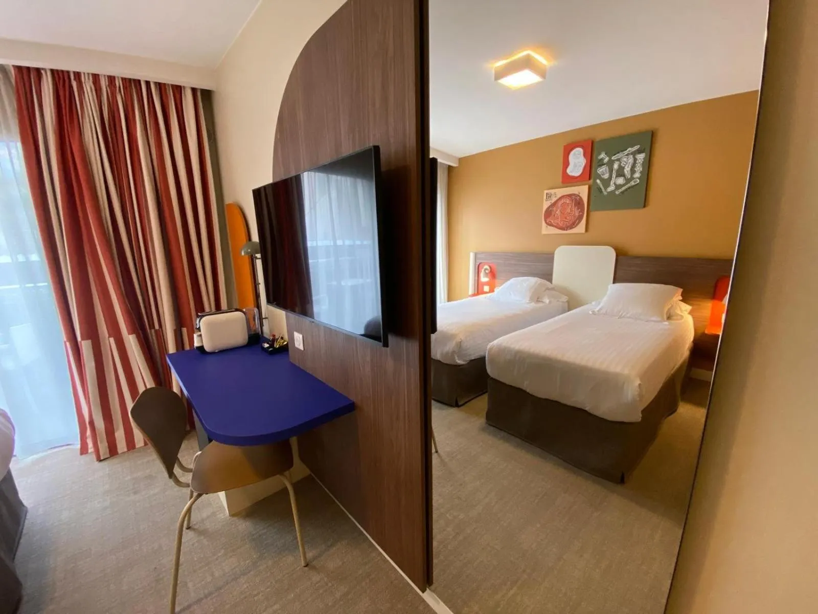 Bed in Hotel Abrial by Soniho