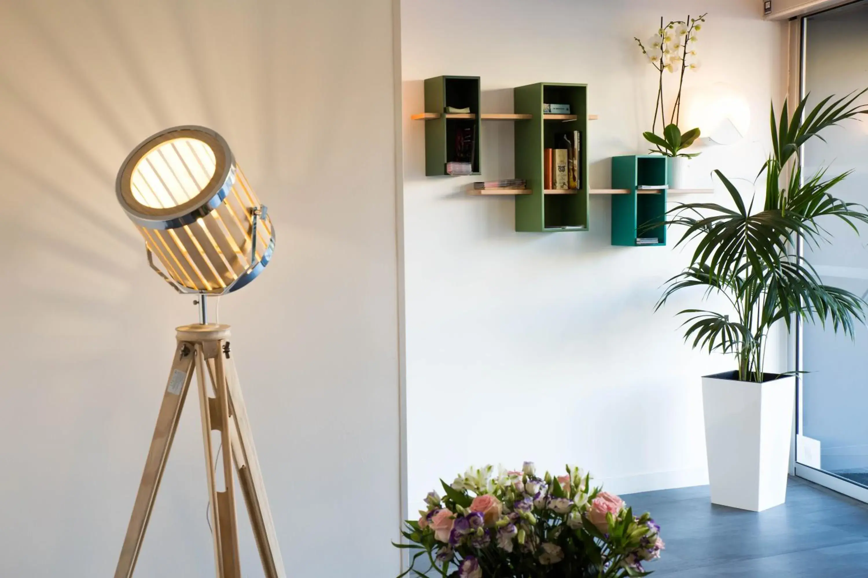 Lobby or reception in Hotel Abrial Lobby or reception in Hotel Abrial