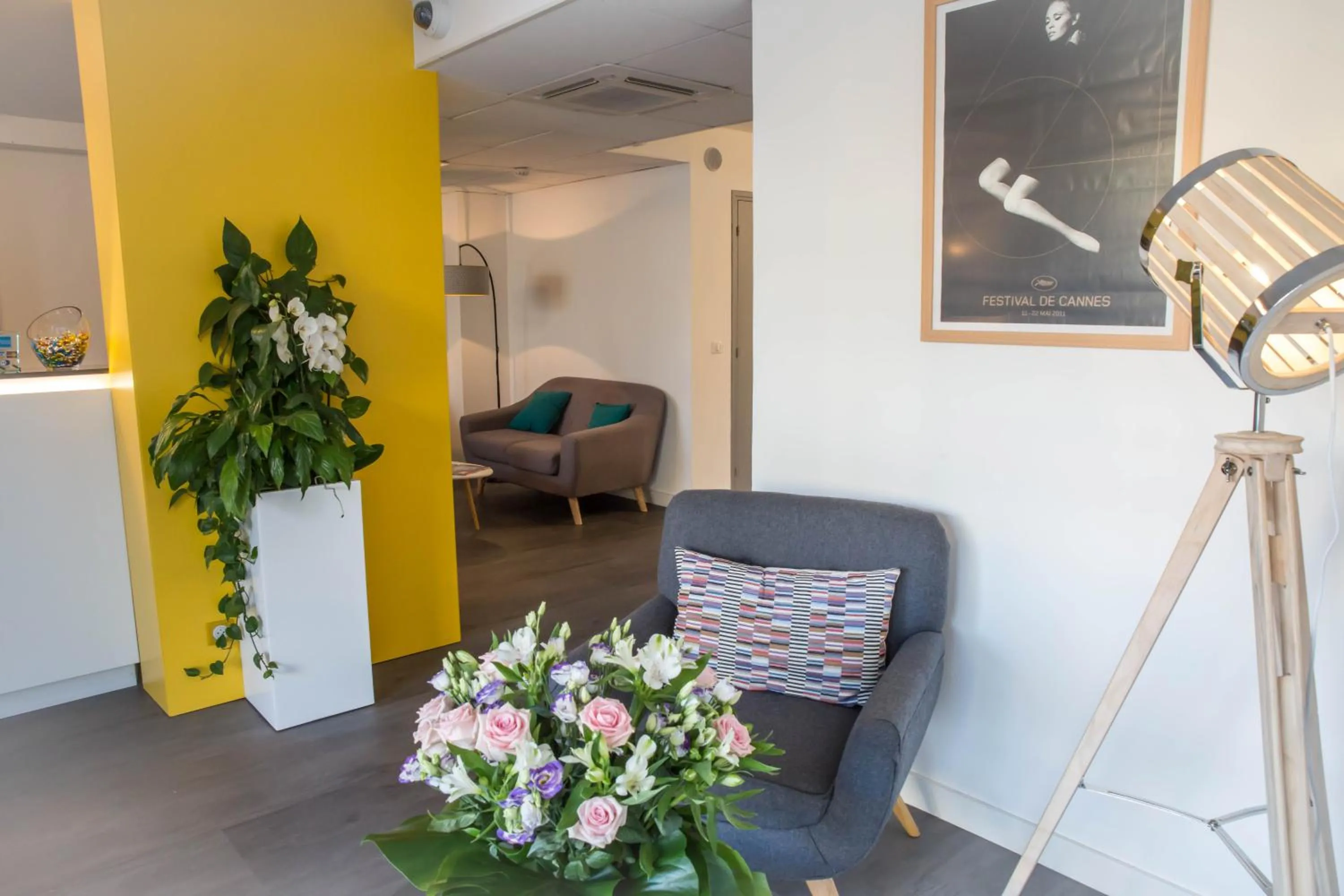 Lobby or reception in Hotel Abrial