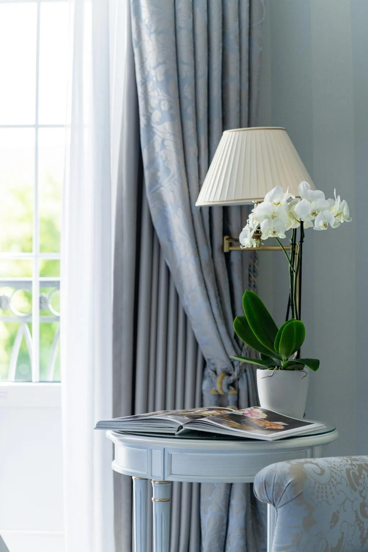 Decorative detail in Four Seasons Hotel des Bergues Geneva