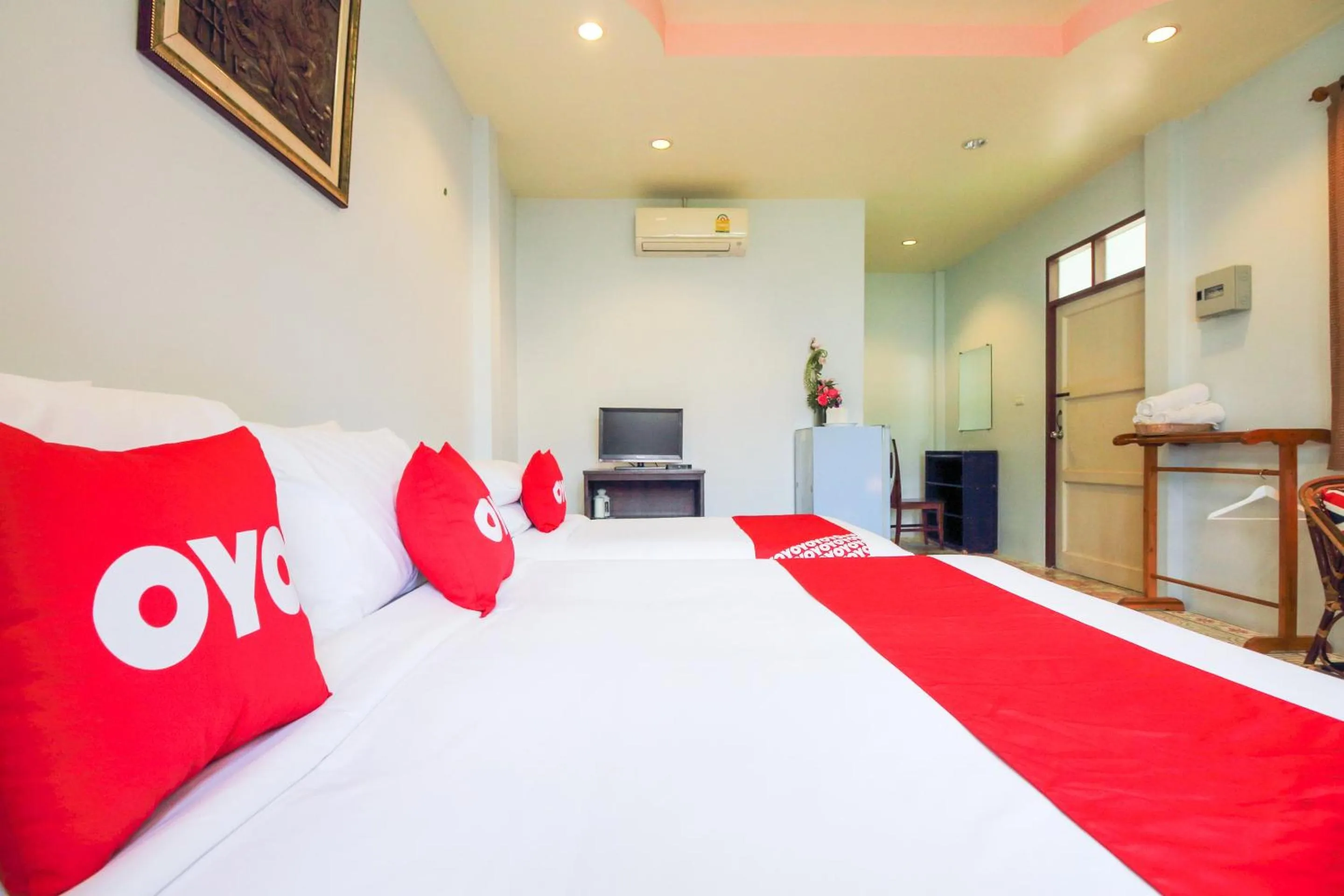 Bedroom, Bed in OYO 606 Baan Suansabai Pleanpanmai Resort Amphawa