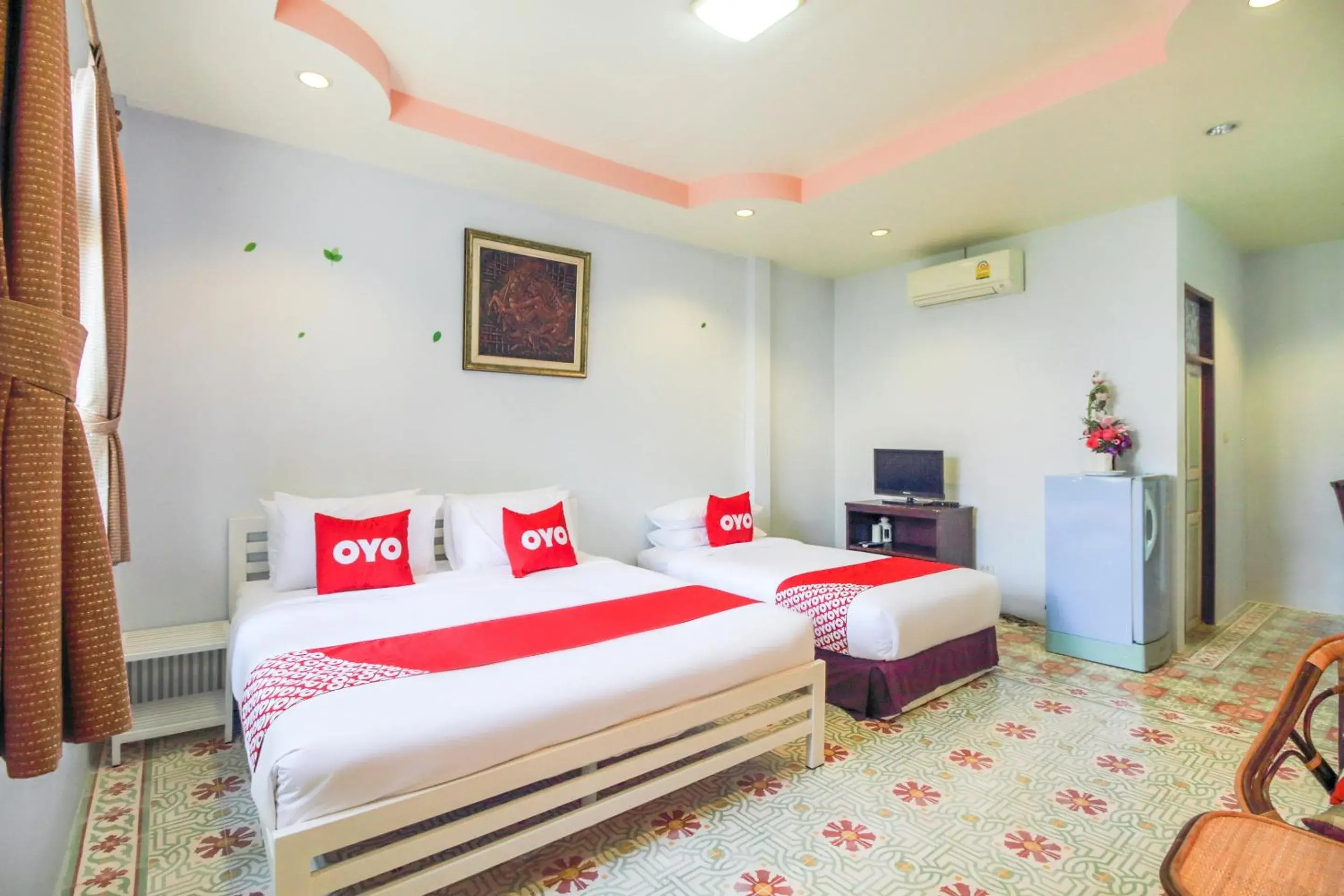 Deluxe Triple Room - single occupancy in OYO 606 Baan Suansabai Pleanpanmai Resort Amphawa Deluxe Triple Room - single occupancy in OYO 606 Baan Suansabai Pleanpanmai Resort Amphawa