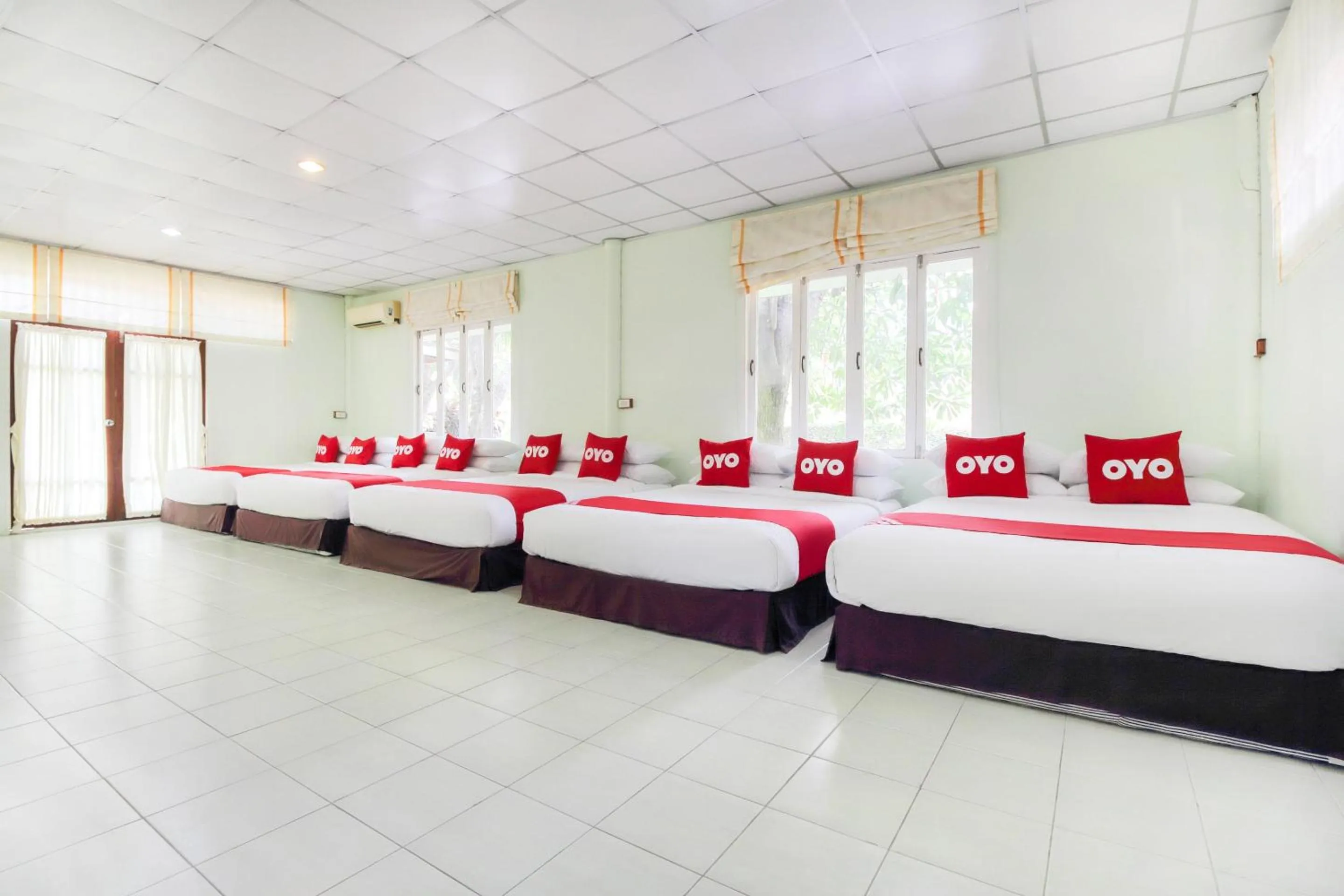 Bedroom, Bed in OYO 606 Baan Suansabai Pleanpanmai Resort Amphawa