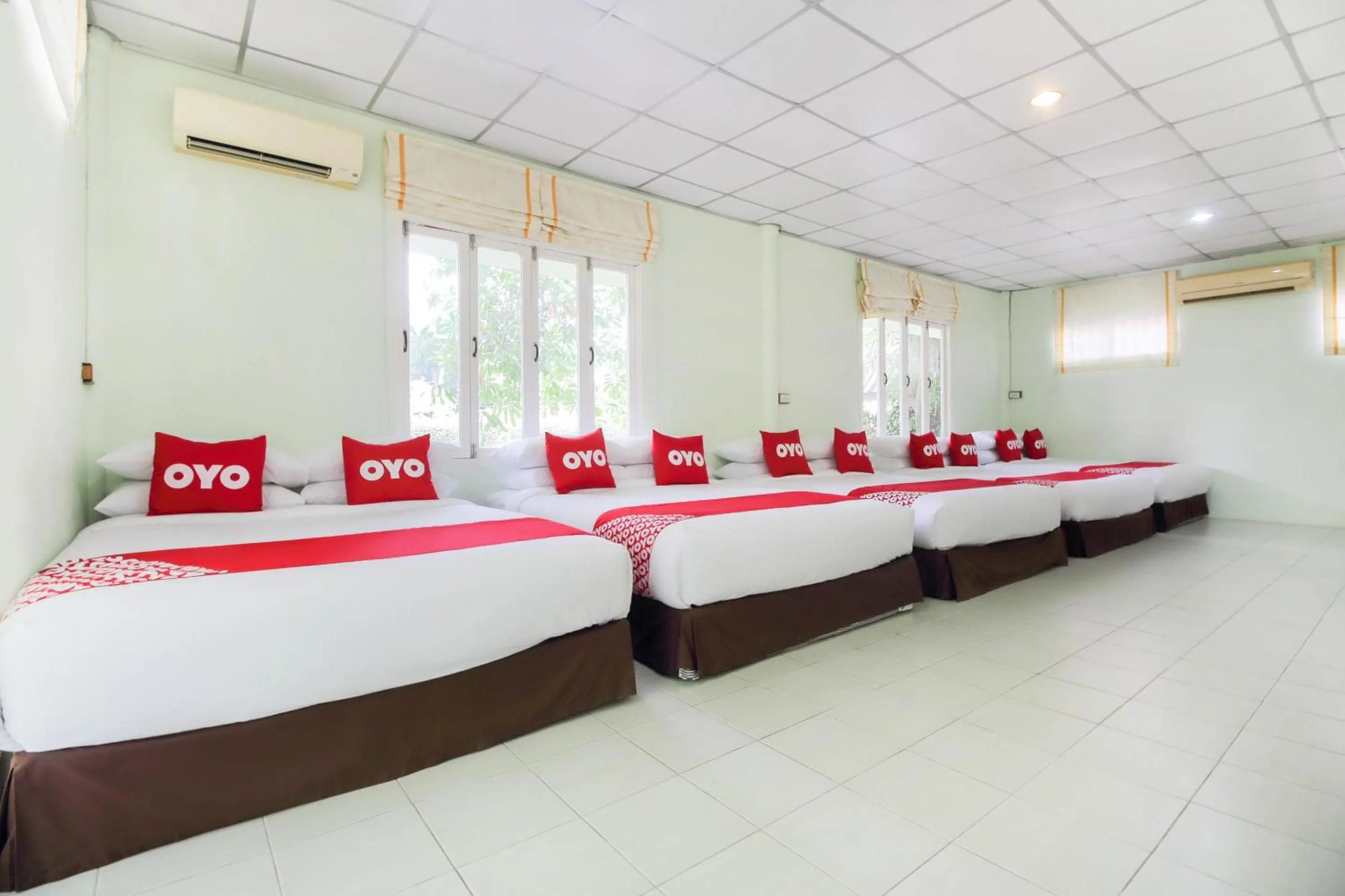 Bedroom, Bed in OYO 606 Baan Suansabai Pleanpanmai Resort Amphawa