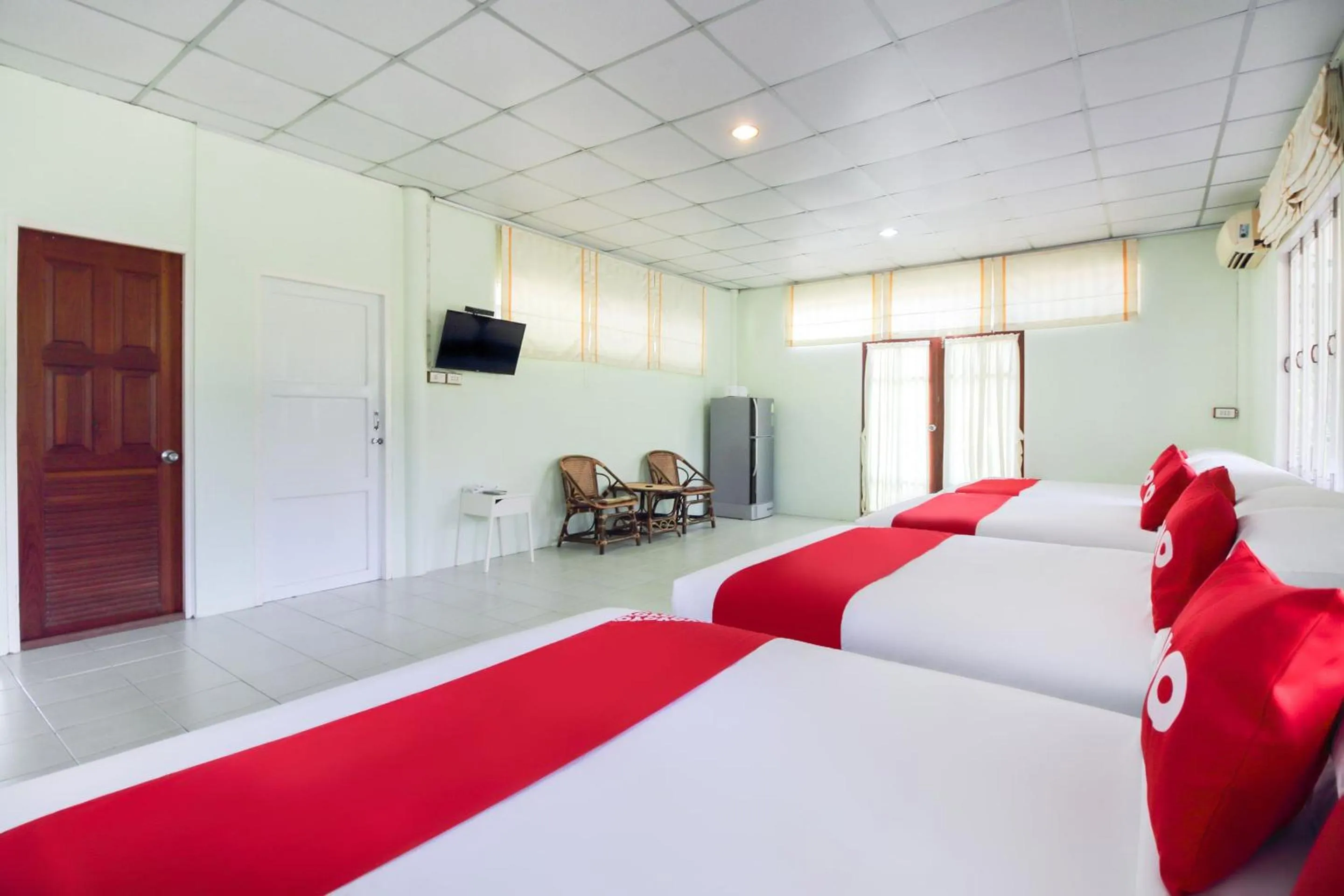 Bedroom, Bed in OYO 606 Baan Suansabai Pleanpanmai Resort Amphawa