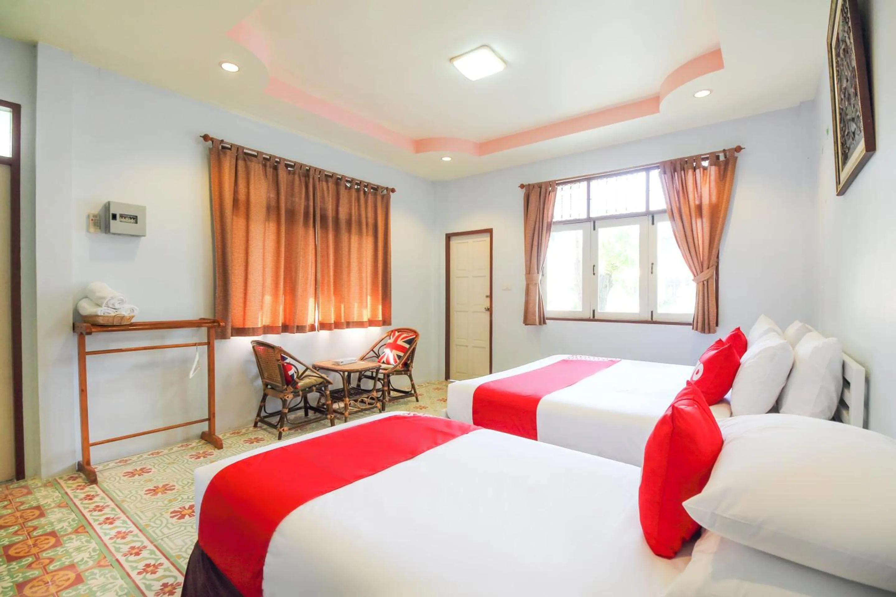 Bedroom, Bed in OYO 606 Baan Suansabai Pleanpanmai Resort Amphawa