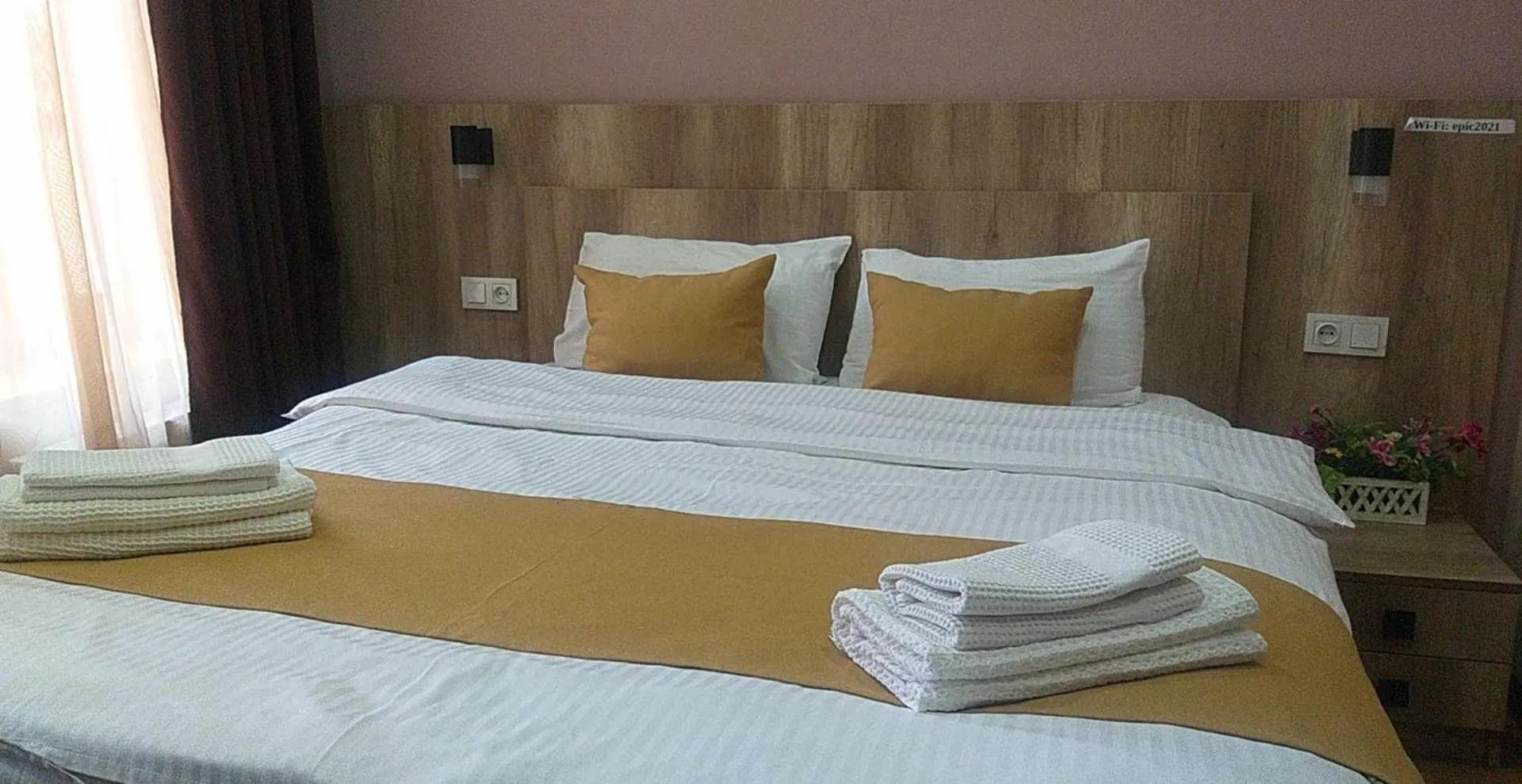 Bed in Epic Meidan Hotel