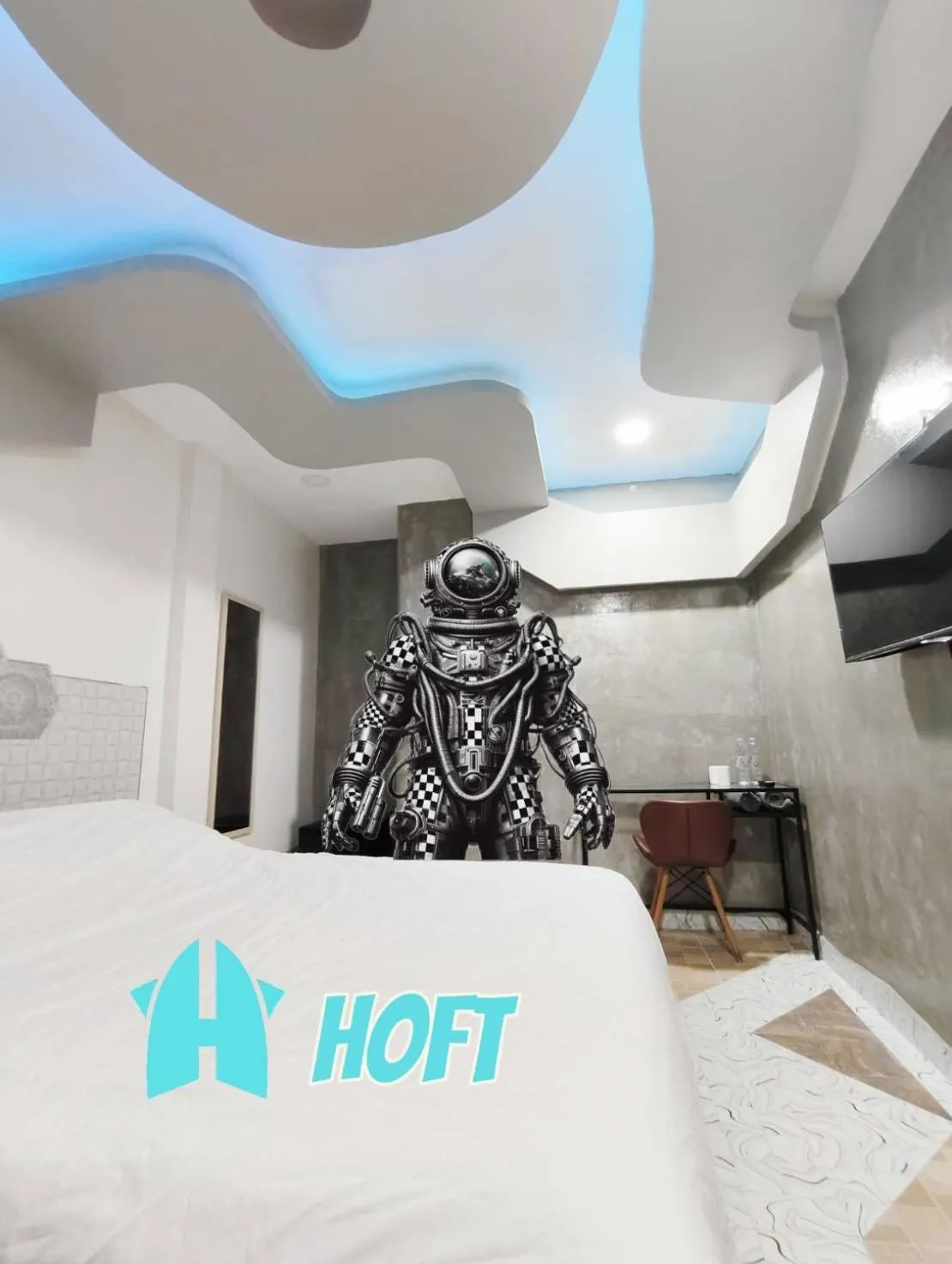 Bed in Hoft Hotel