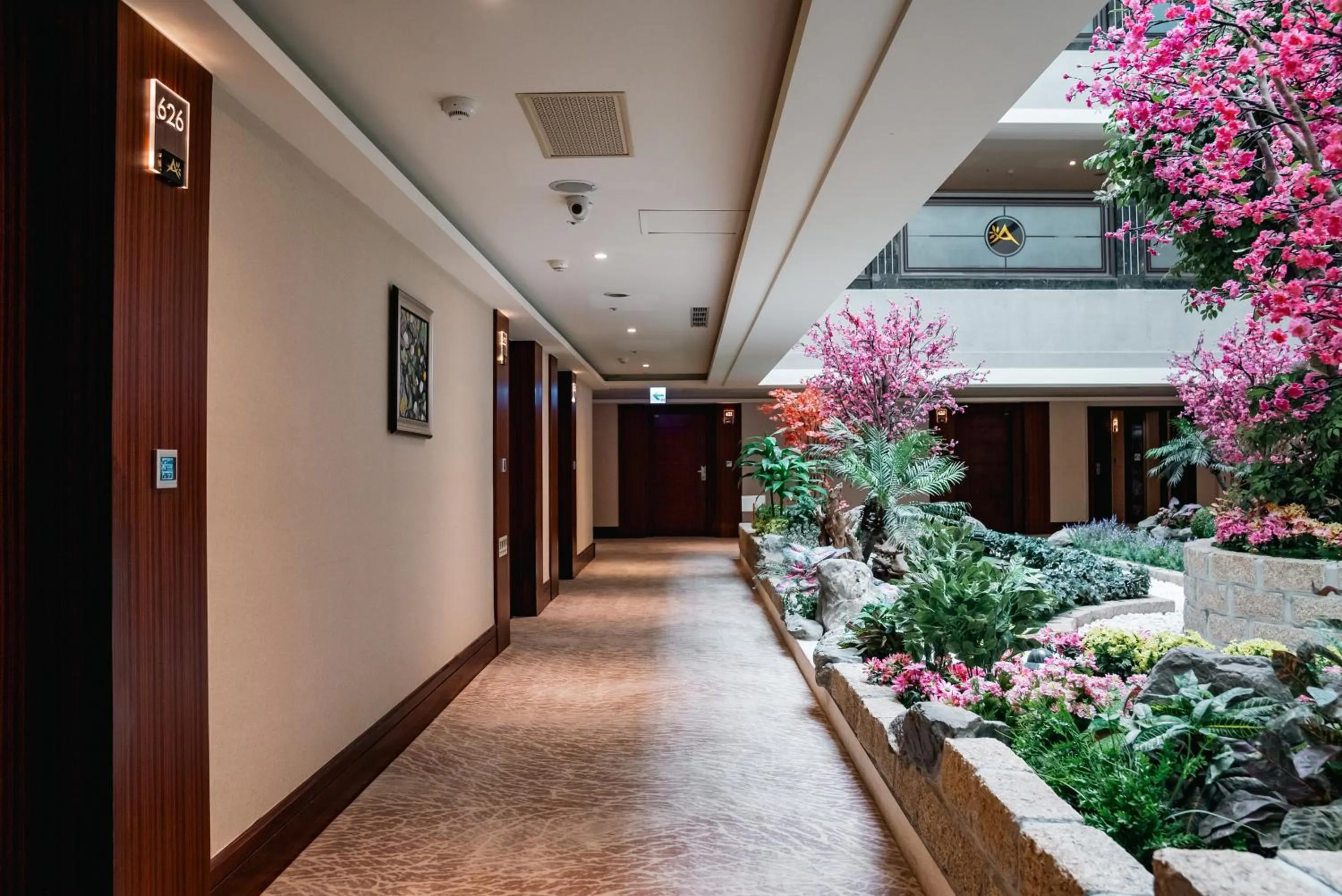 Garden view in Arsma Hotel