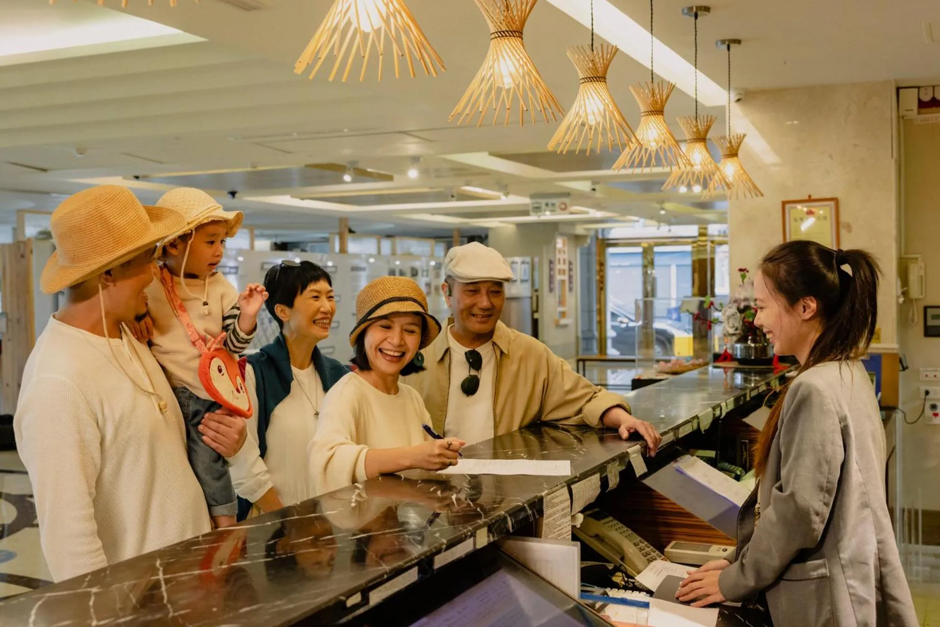 Lobby or reception in Arsma Hotel