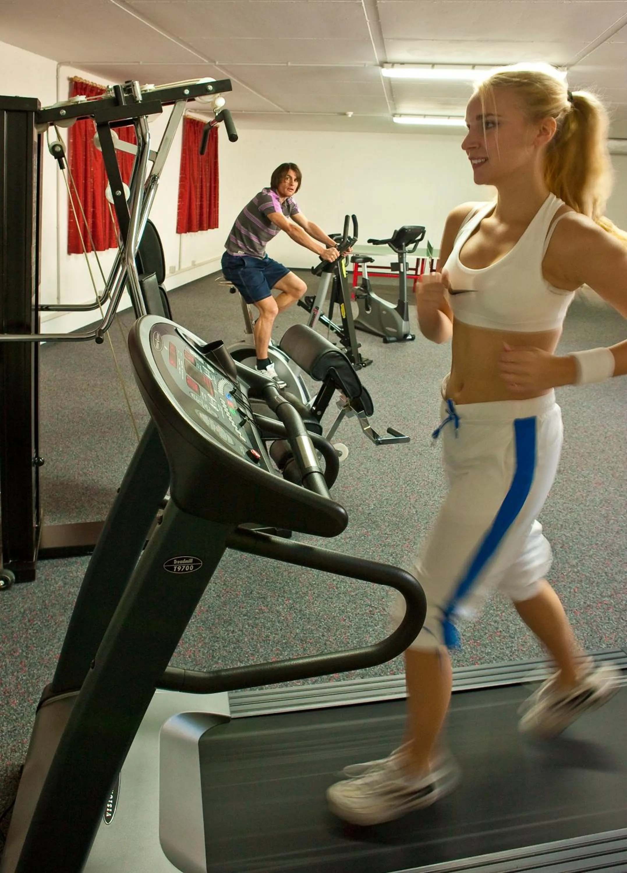 Fitness centre/facilities in Hotel Markushof 3***S