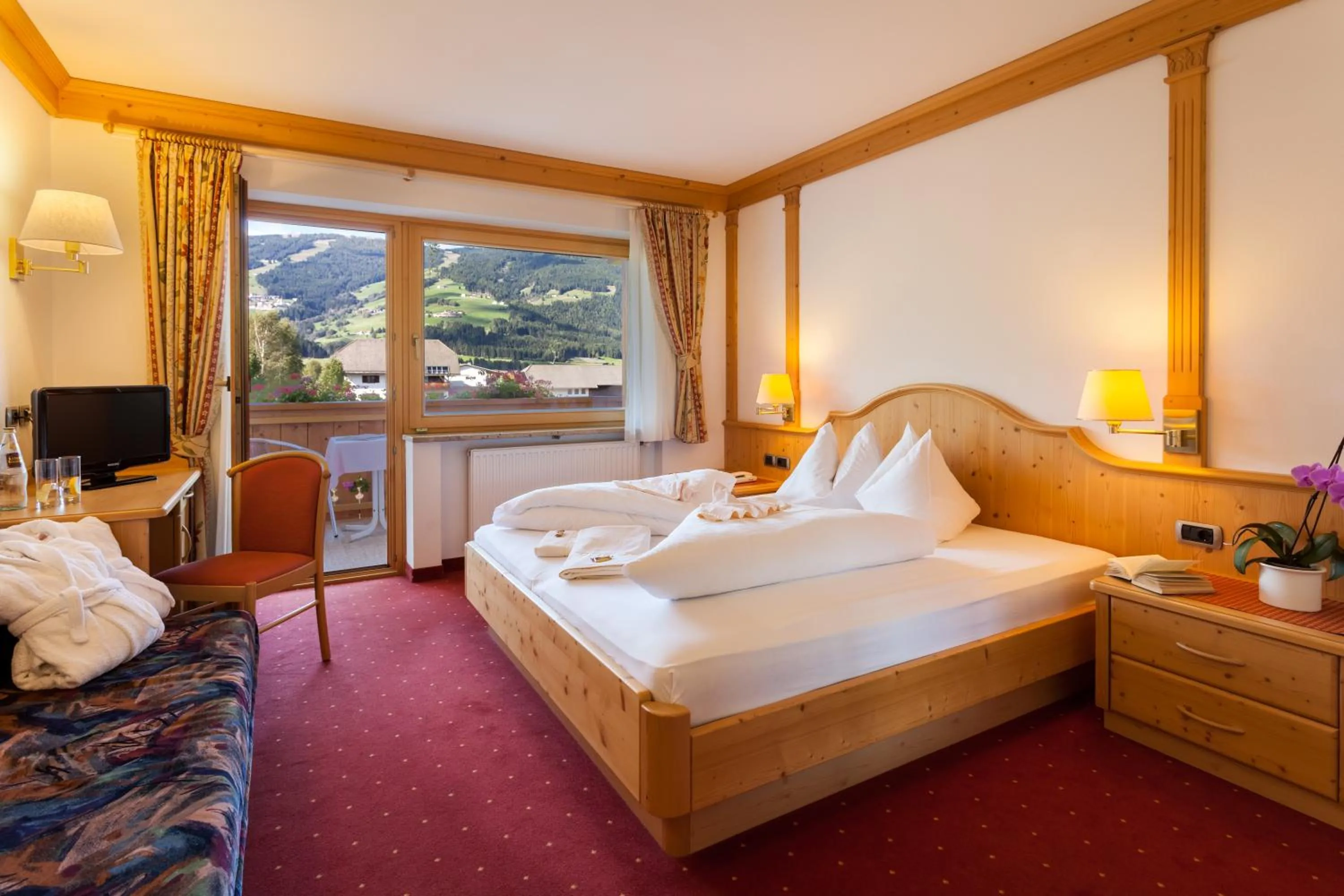 Bed in Hotel Markushof 3***S