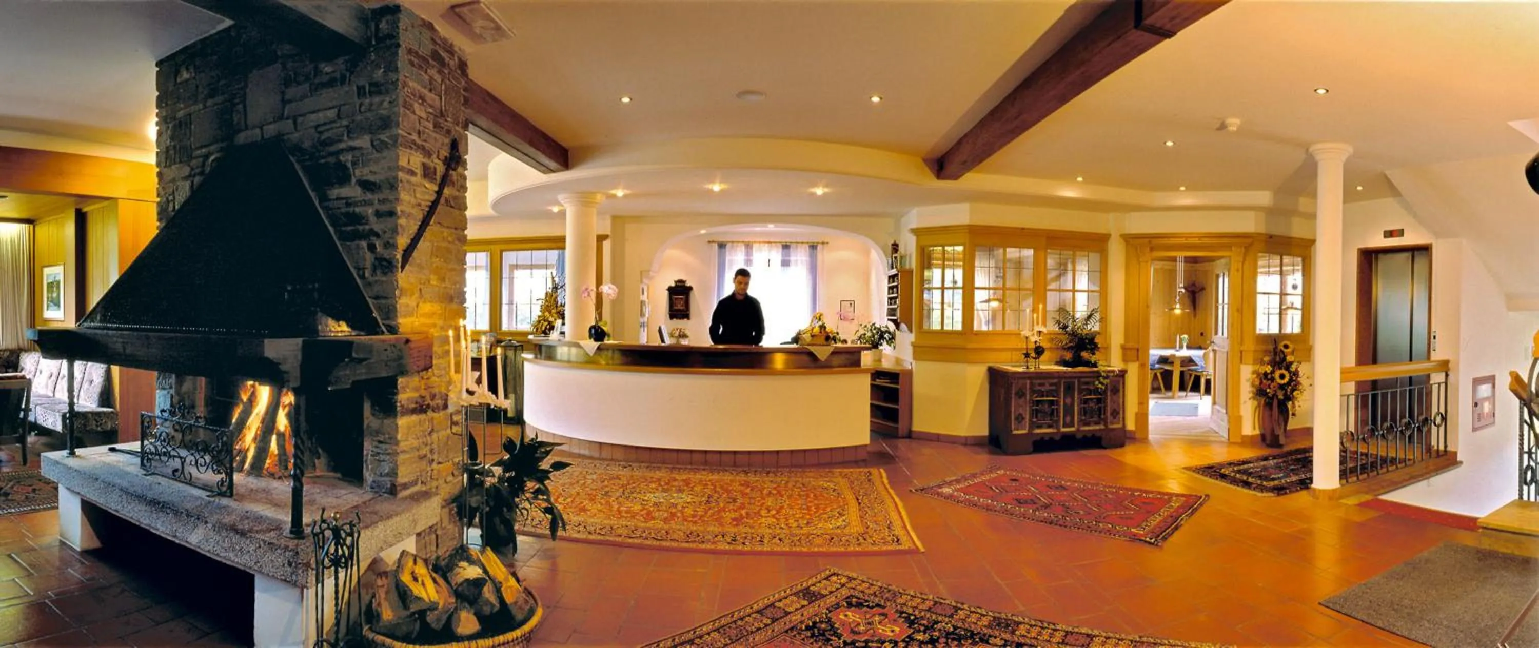 Lobby or reception in Hotel Markushof 3***S