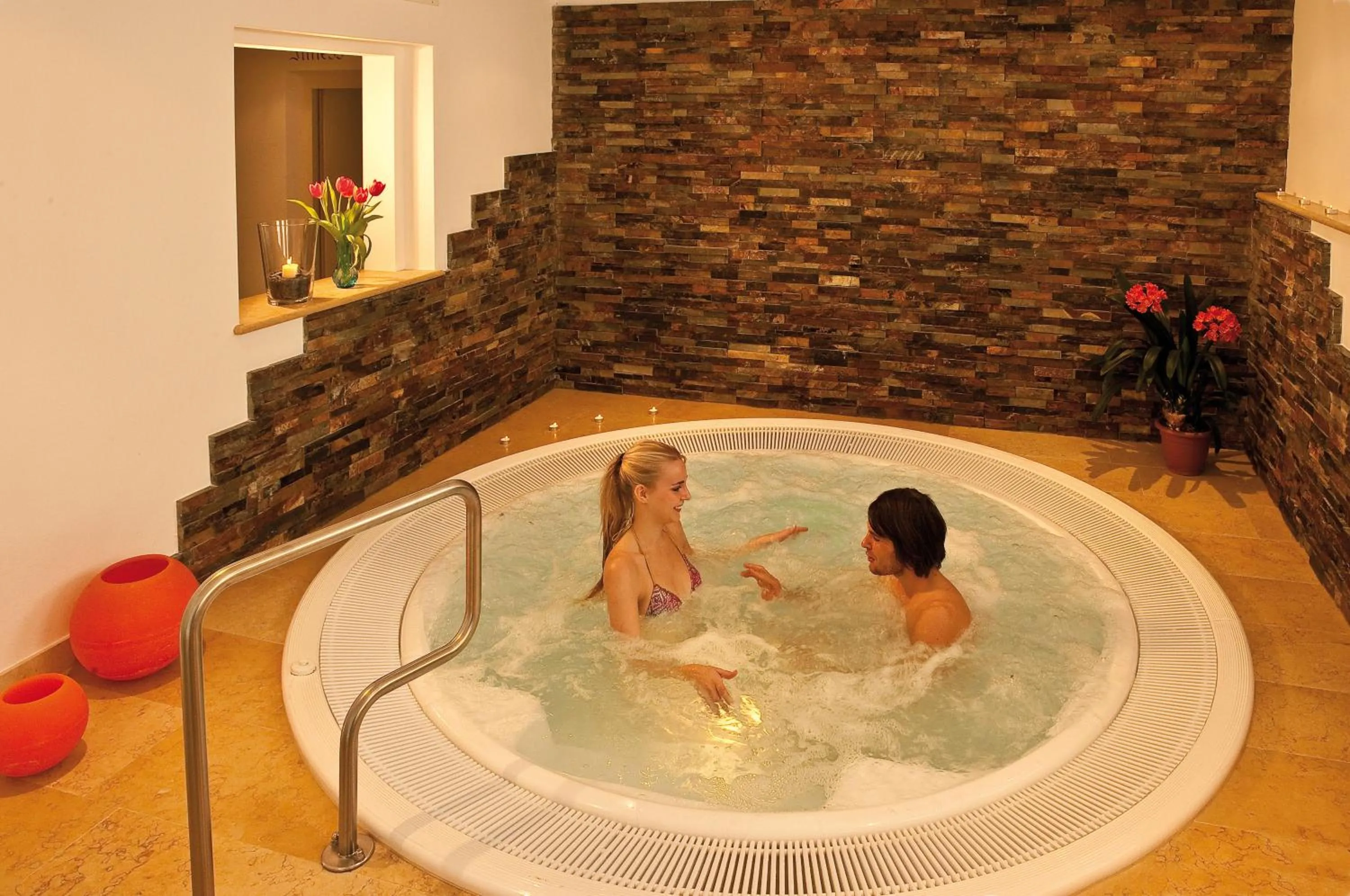 Hot Tub in Hotel Markushof 3***S