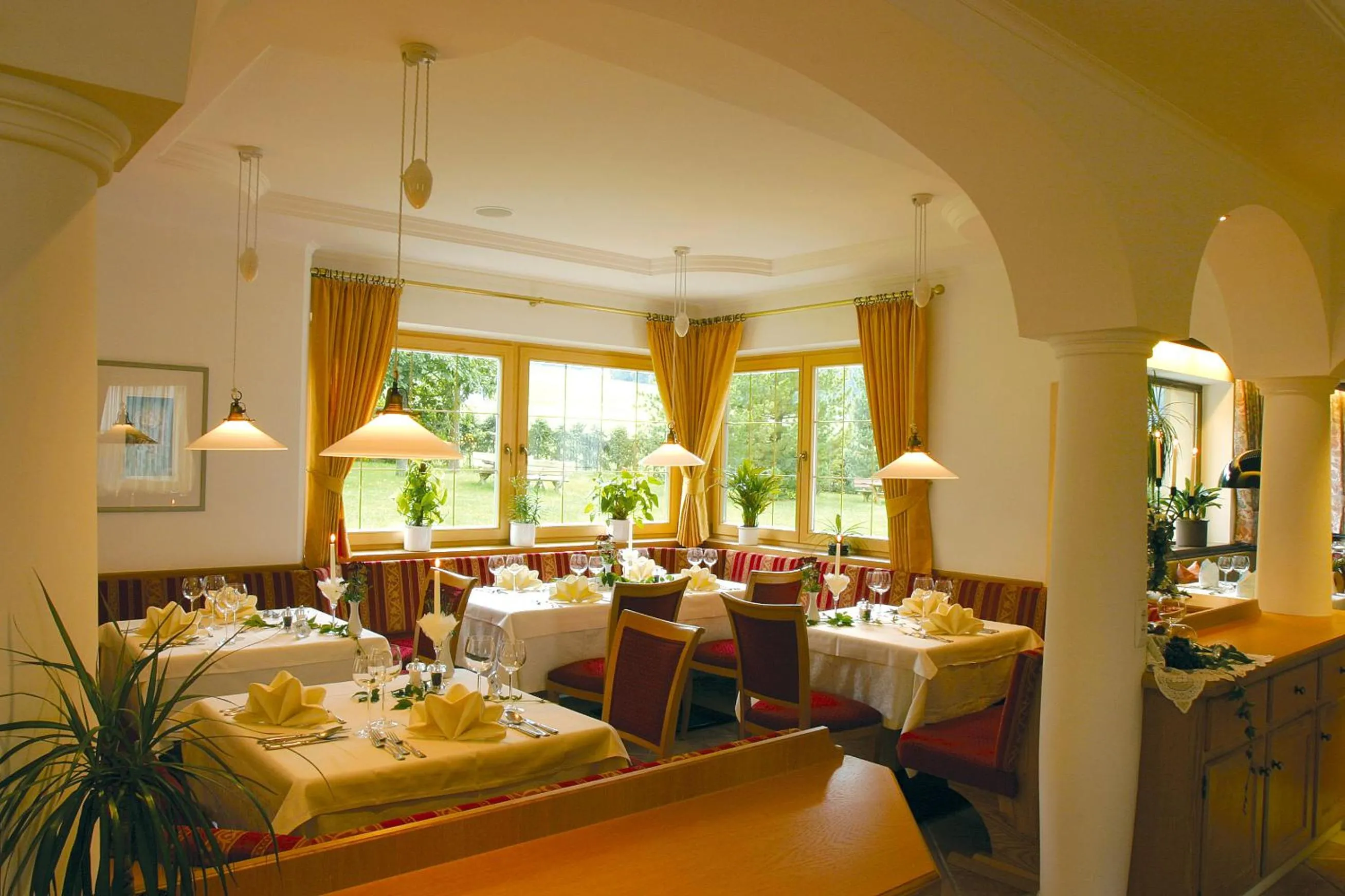 Restaurant/places to eat in Hotel Markushof 3***S